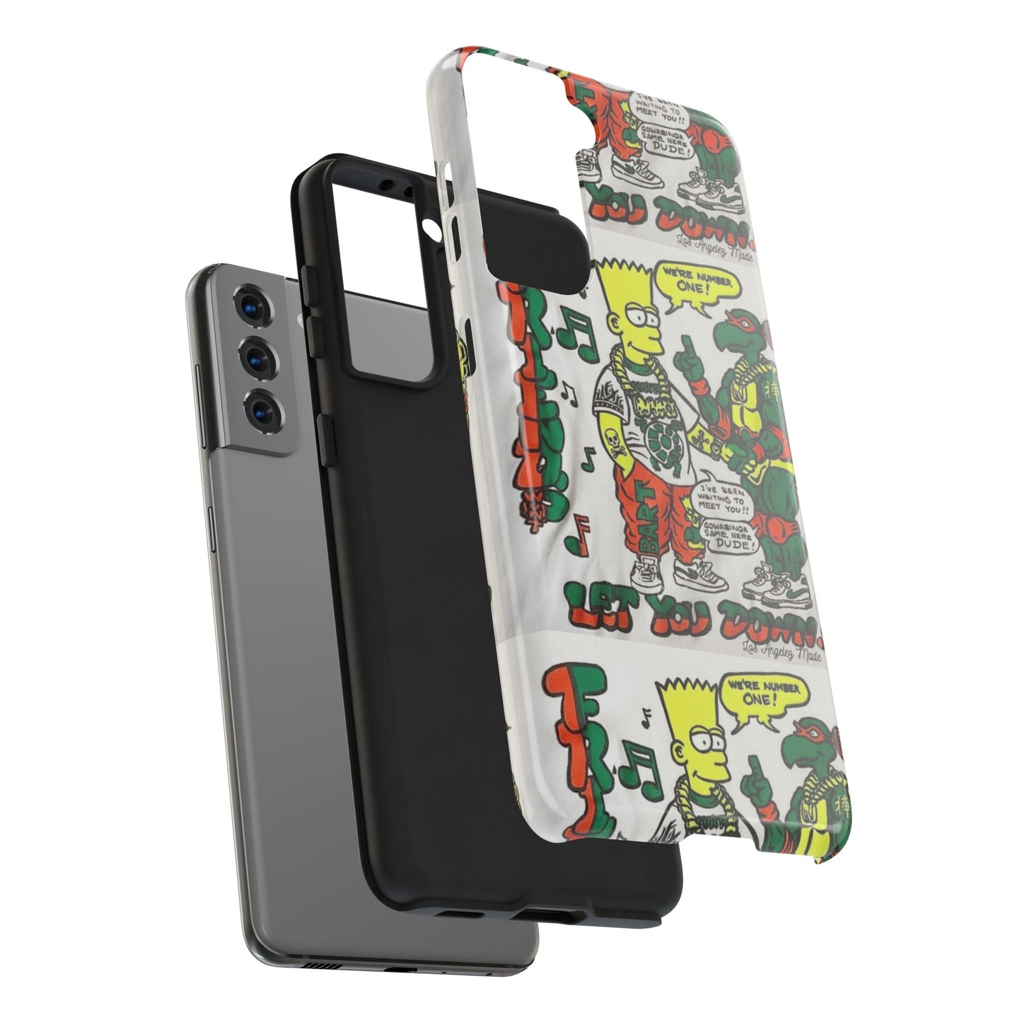 Los Angelez Made x Bart & TMNT Tough Phone Case