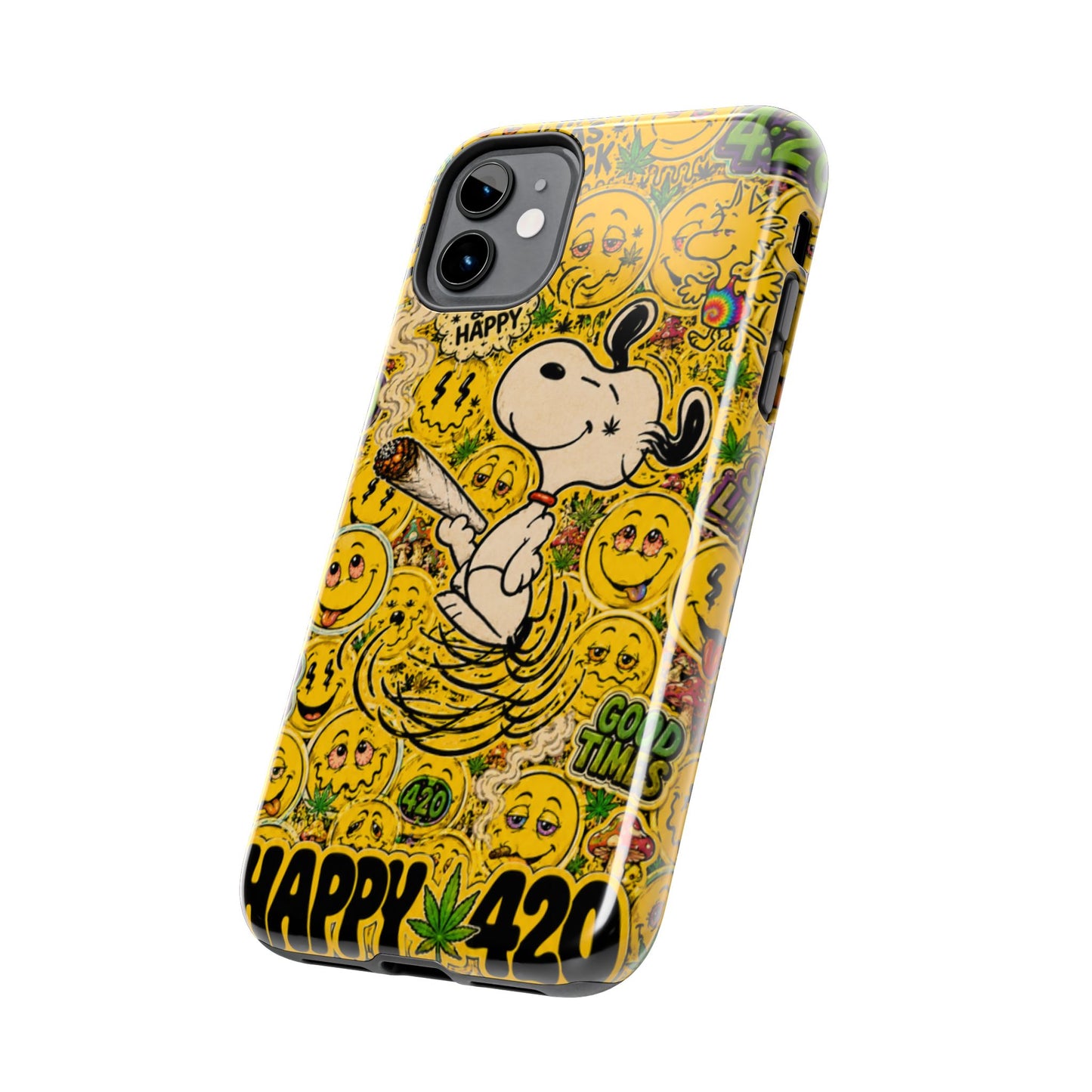 Los Angelez Made x 420 Happy Snoopy Tough Phone Case