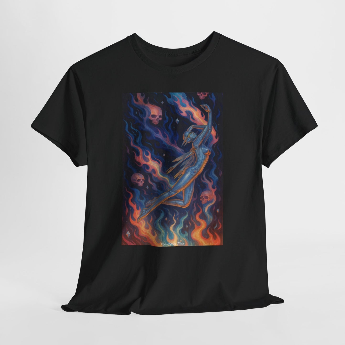 Los Angelez Made x Space Robot Unisex Heavy Cotton T-Shirt