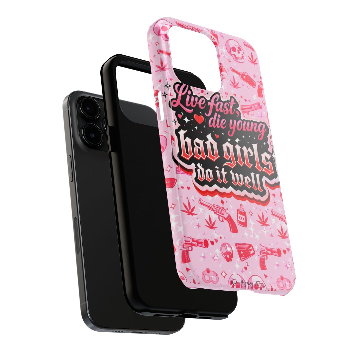 Los Angelez Made x "Live Fast, Die Young'' Tough Phone Case