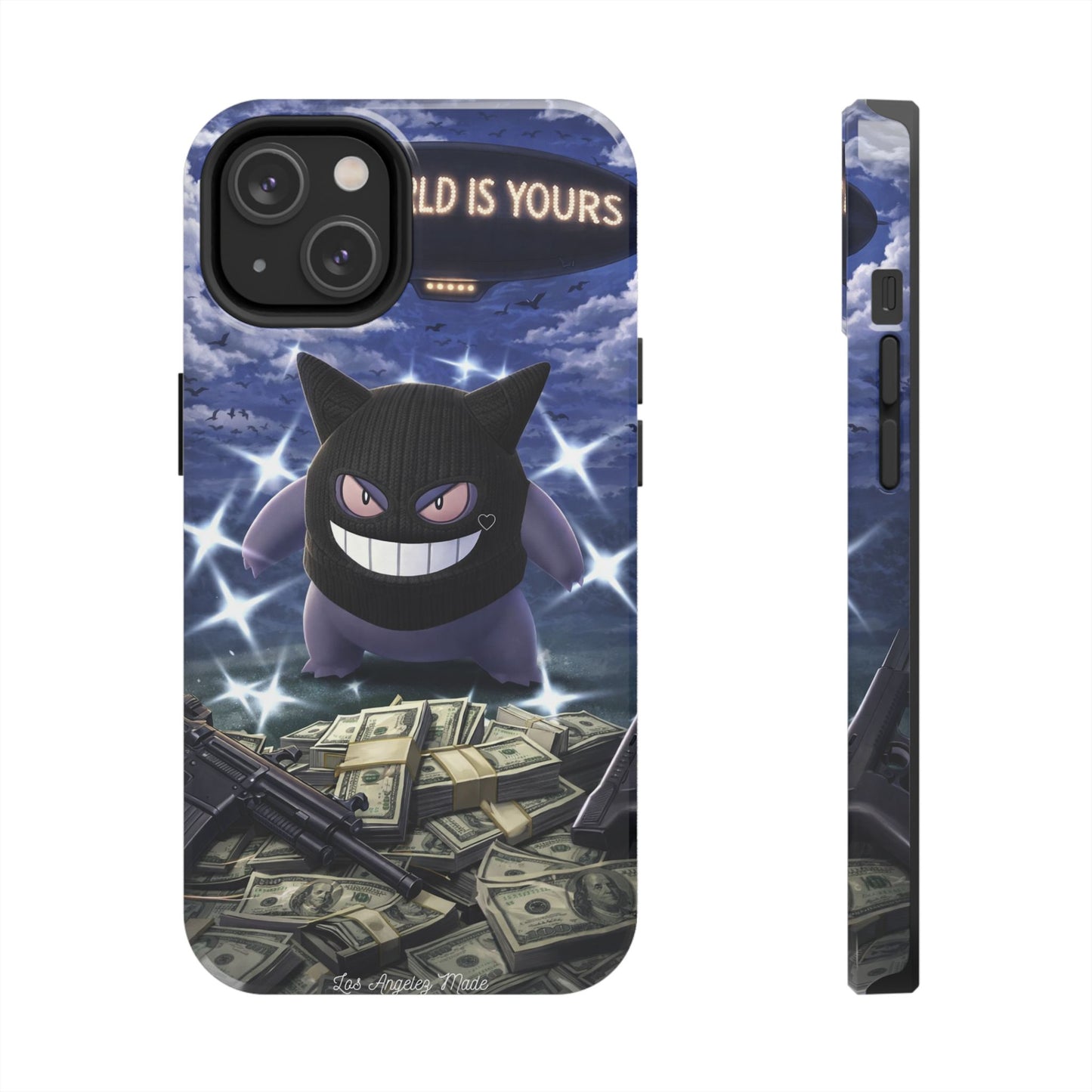 Los Angelez Made x Gen gar 'The World Is Yours' Tough Phone Case
