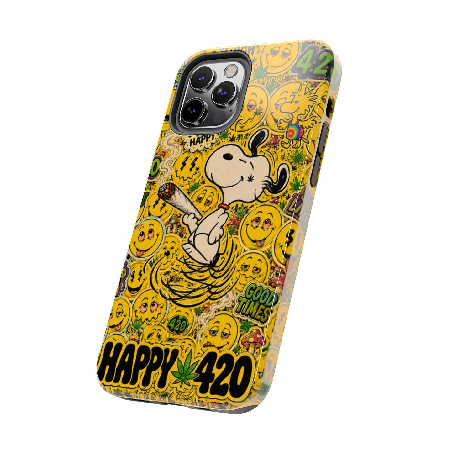 Los Angelez Made x 420 Happy Snoopy Tough Phone Case