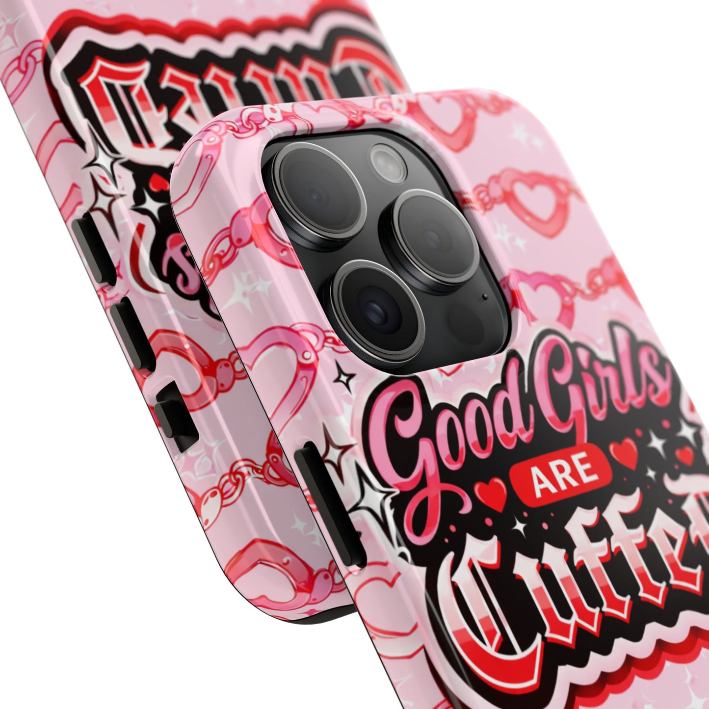 Los Angelez Made x "Good Girls Are Cuffed" Tough Phone Case