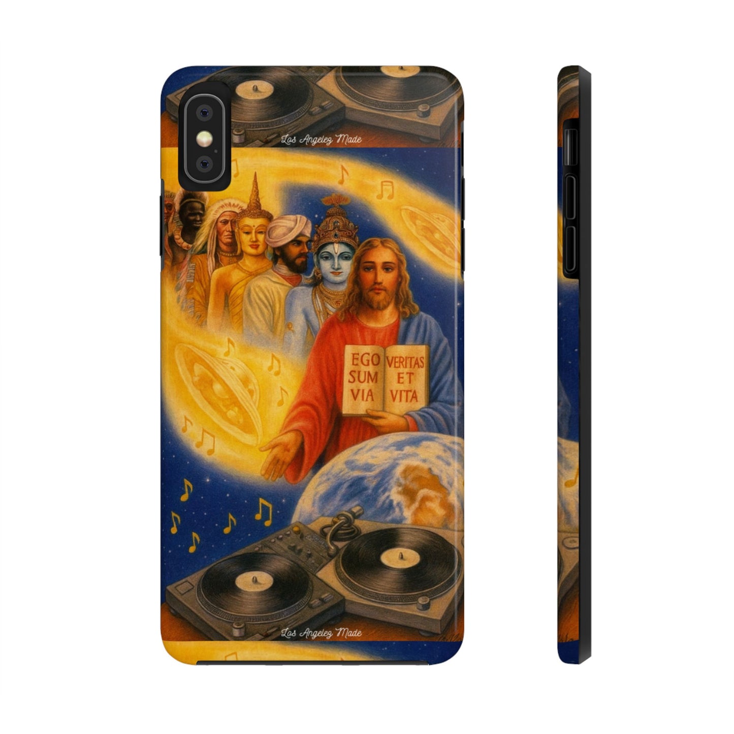 Los Angelez Made x God Is A DJ Tough Phone Case