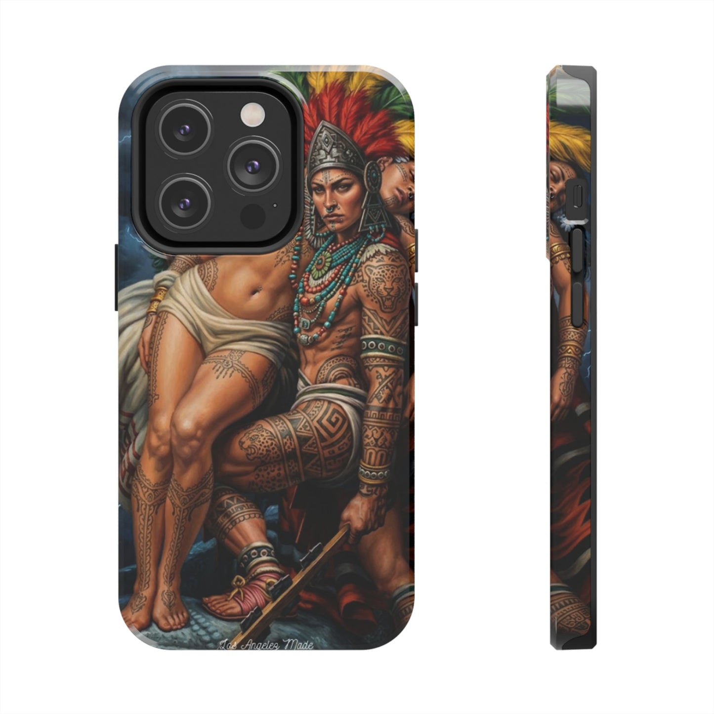 Los Angelez Made x Aztec Lesbian Pride Tough Phone Case