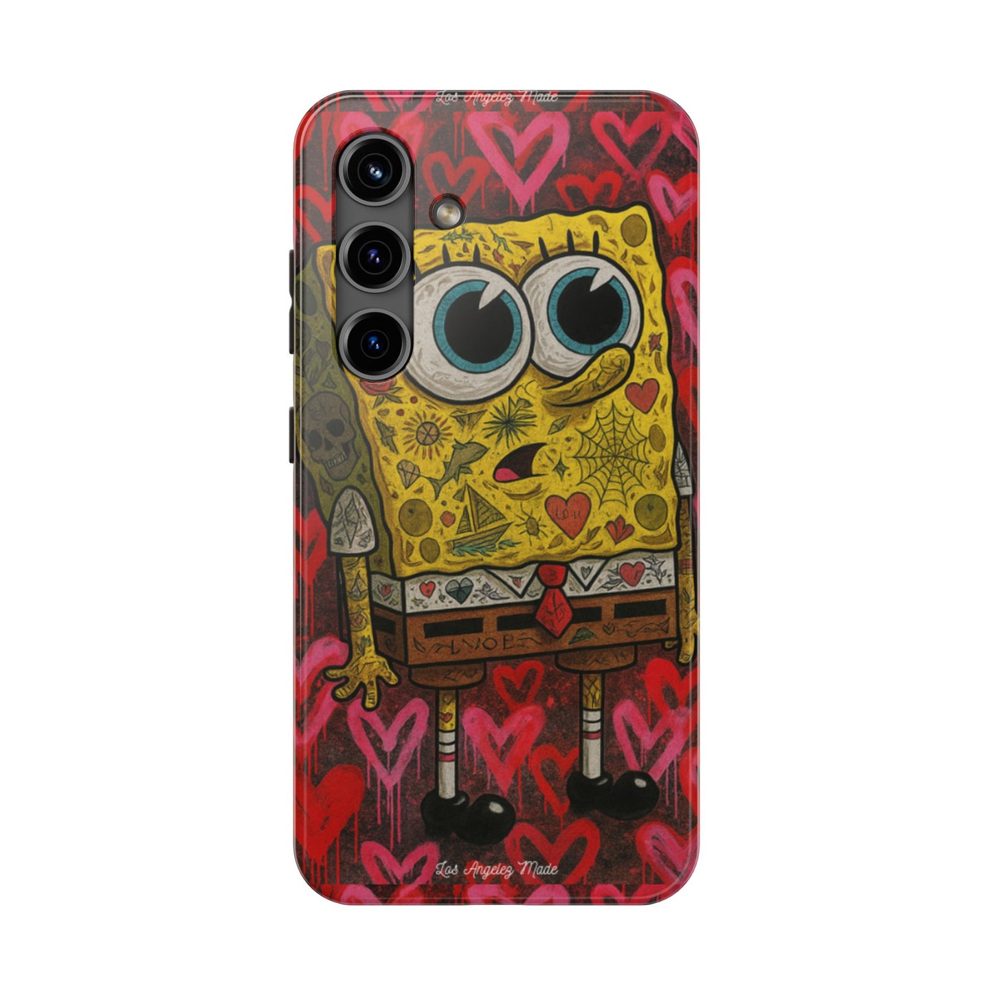 Los Angelez Made x Tatted Spongebob Tough Phone Case