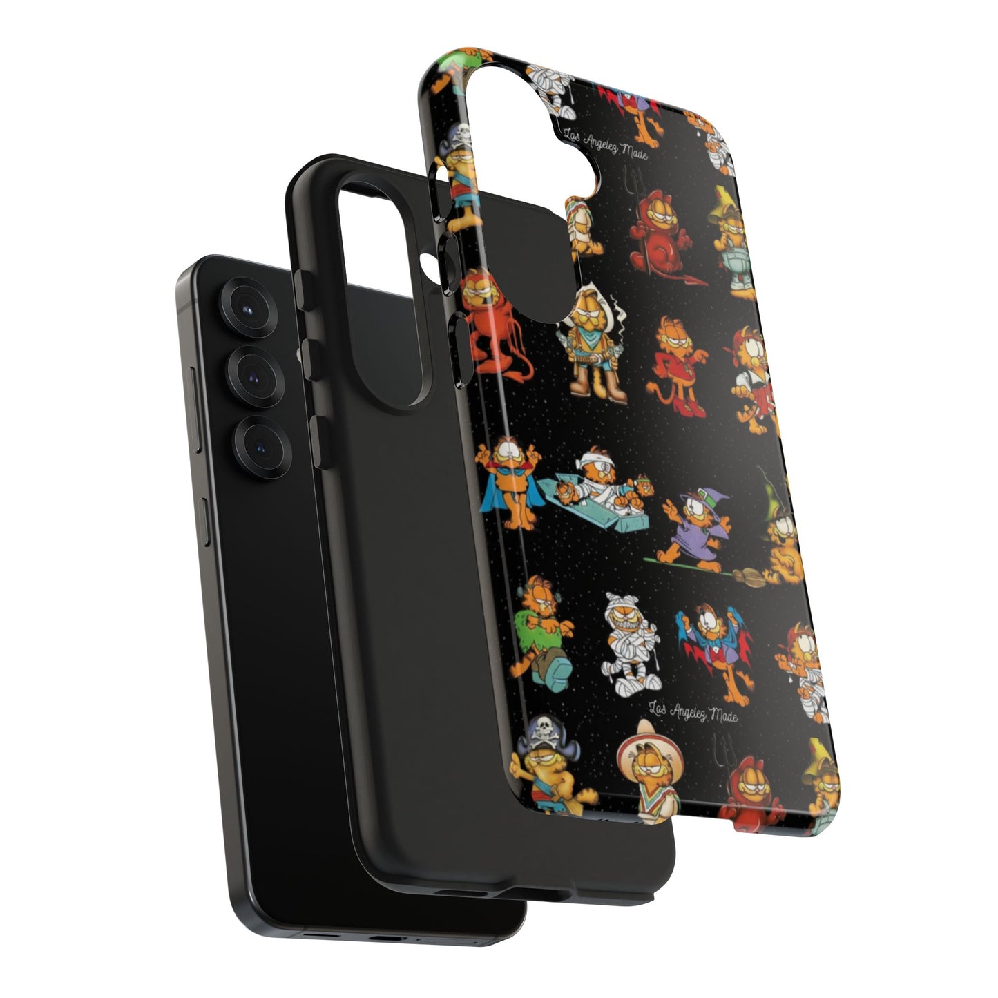 Los Angelez Made x Garfield Halloween Sticker Sheet Tough Phone Case