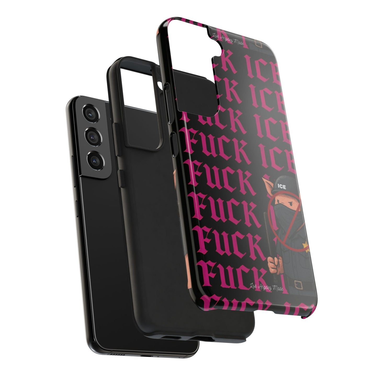 Los Angelez Made x F*ck ICE Tough Phone Case