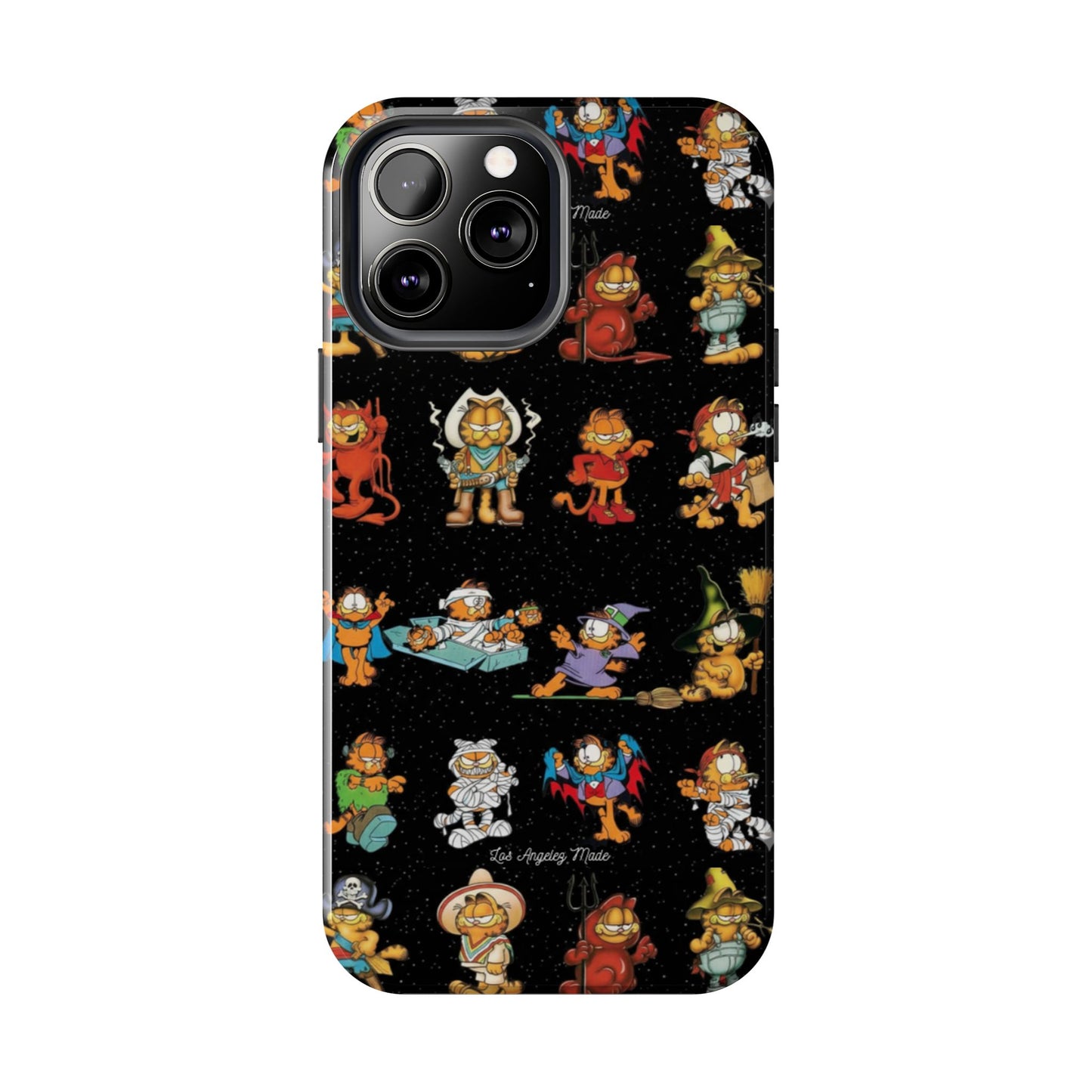 Los Angelez Made x Garfield Halloween Sticker Sheet Tough Phone Case