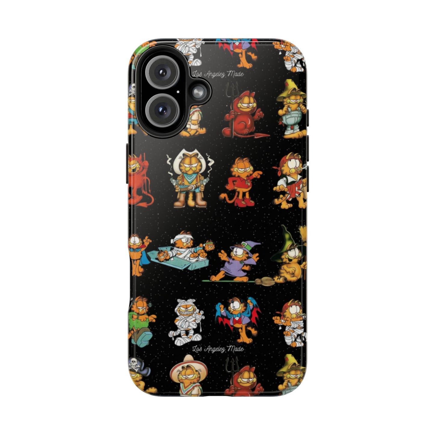 Los Angelez Made x Garfield Halloween Sticker Sheet Tough Phone Case