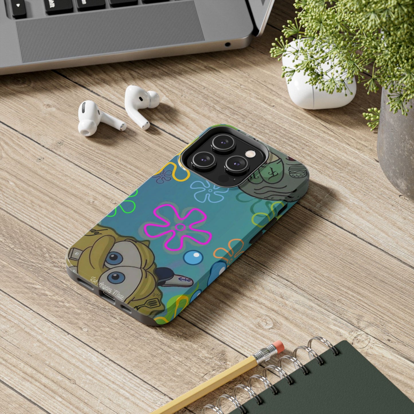 Los Angelez Made x Spongebob & Squidward Tough Phone Case