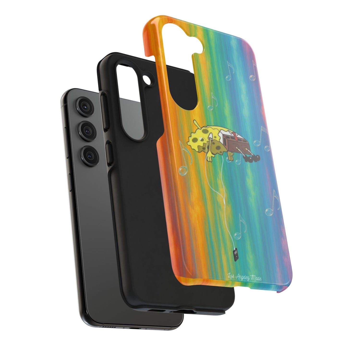 Los Angelez Made x Spongebob Music Is Life Tough Phone Case