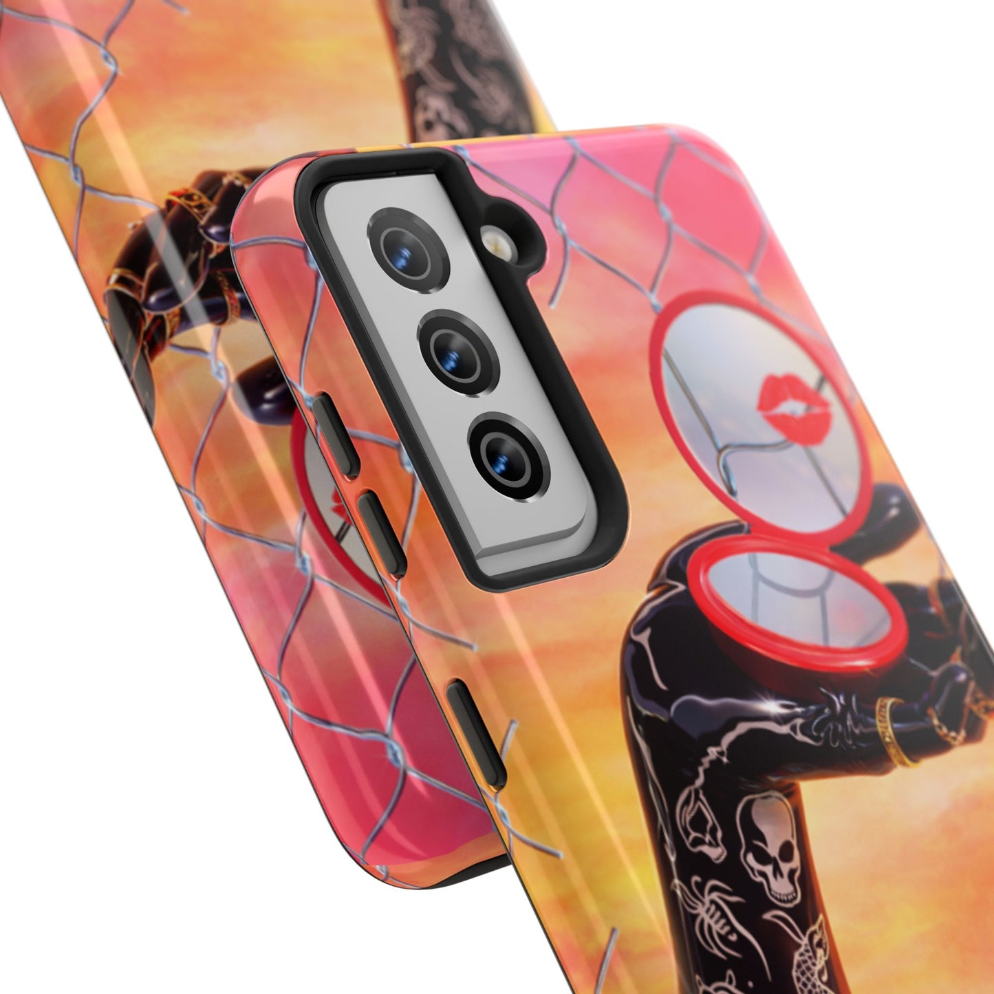 Los Angelez Made x Compact Kiss Tough Phone Case