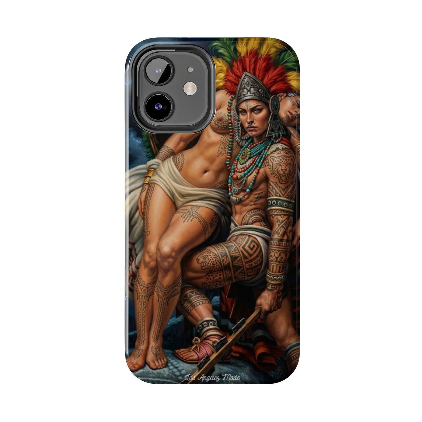 Los Angelez Made x Aztec Lesbian Pride Tough Phone Case