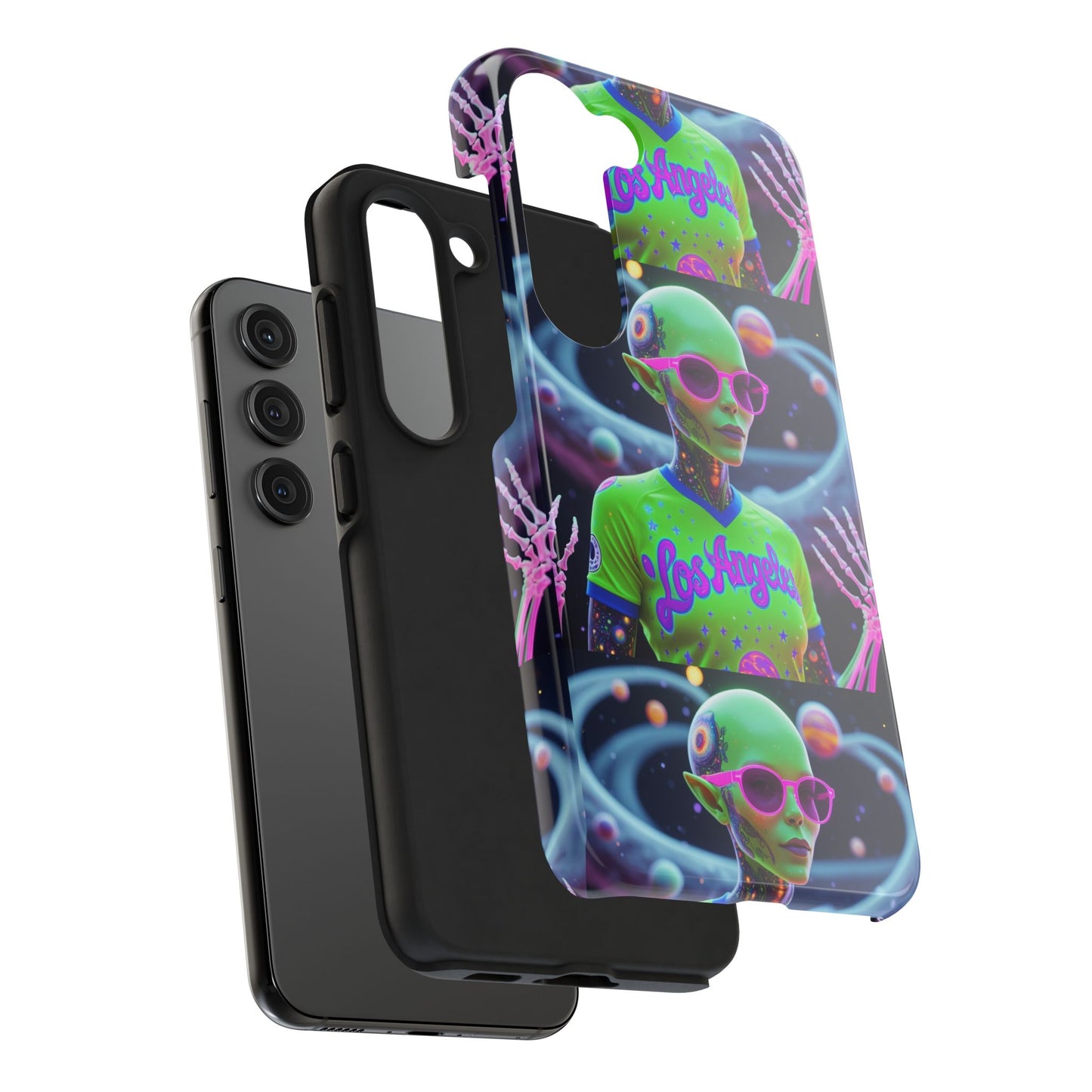 Los Angelez Made x Neon Alien Tough Phone Case