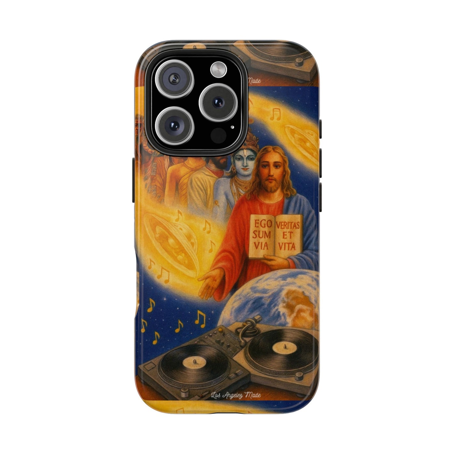 Los Angelez Made x God Is A DJ Tough Phone Case