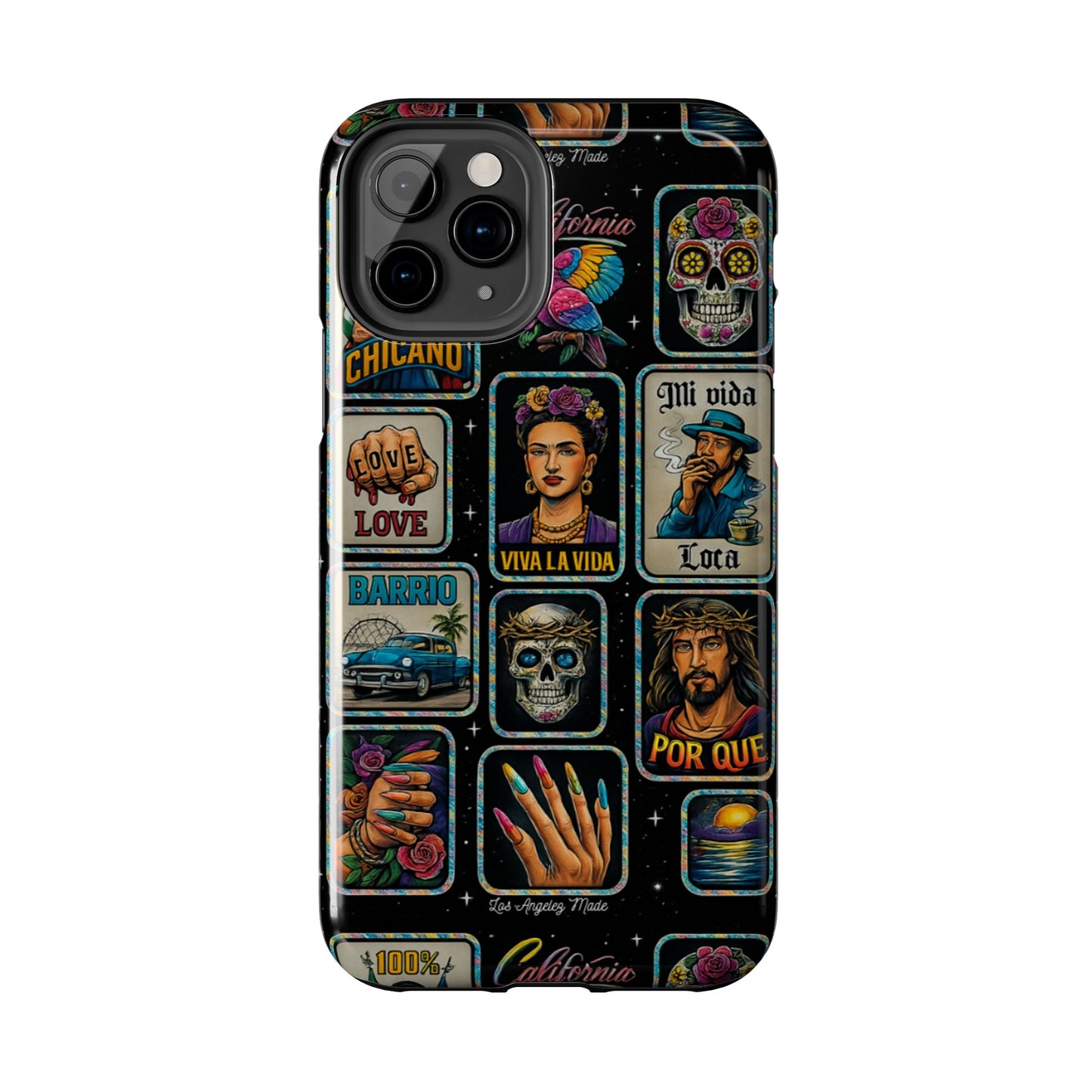 Los Angelez Made x Chicano Vintage Stickers Tough Phone Case