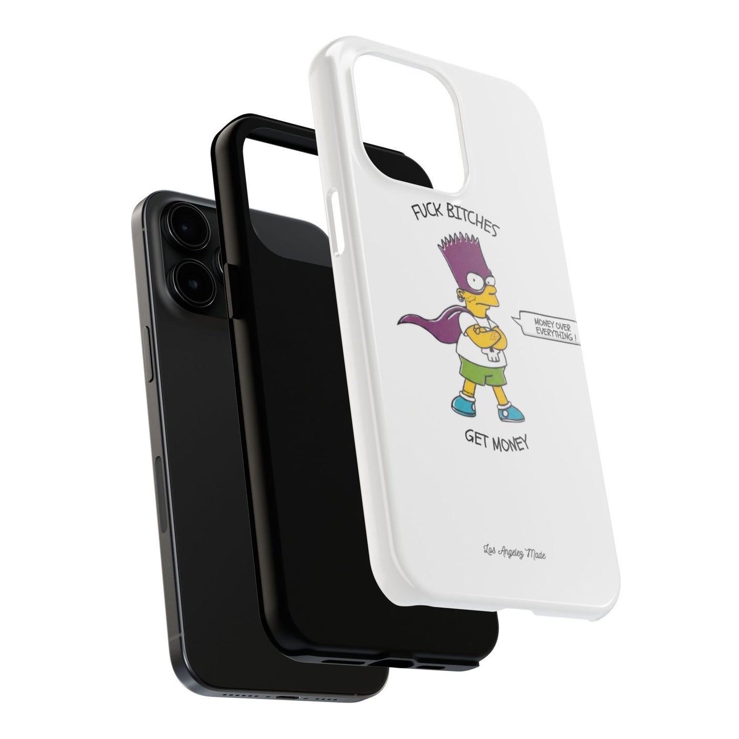 Los Angelez Made x Bart Get Money Tough Phone Case