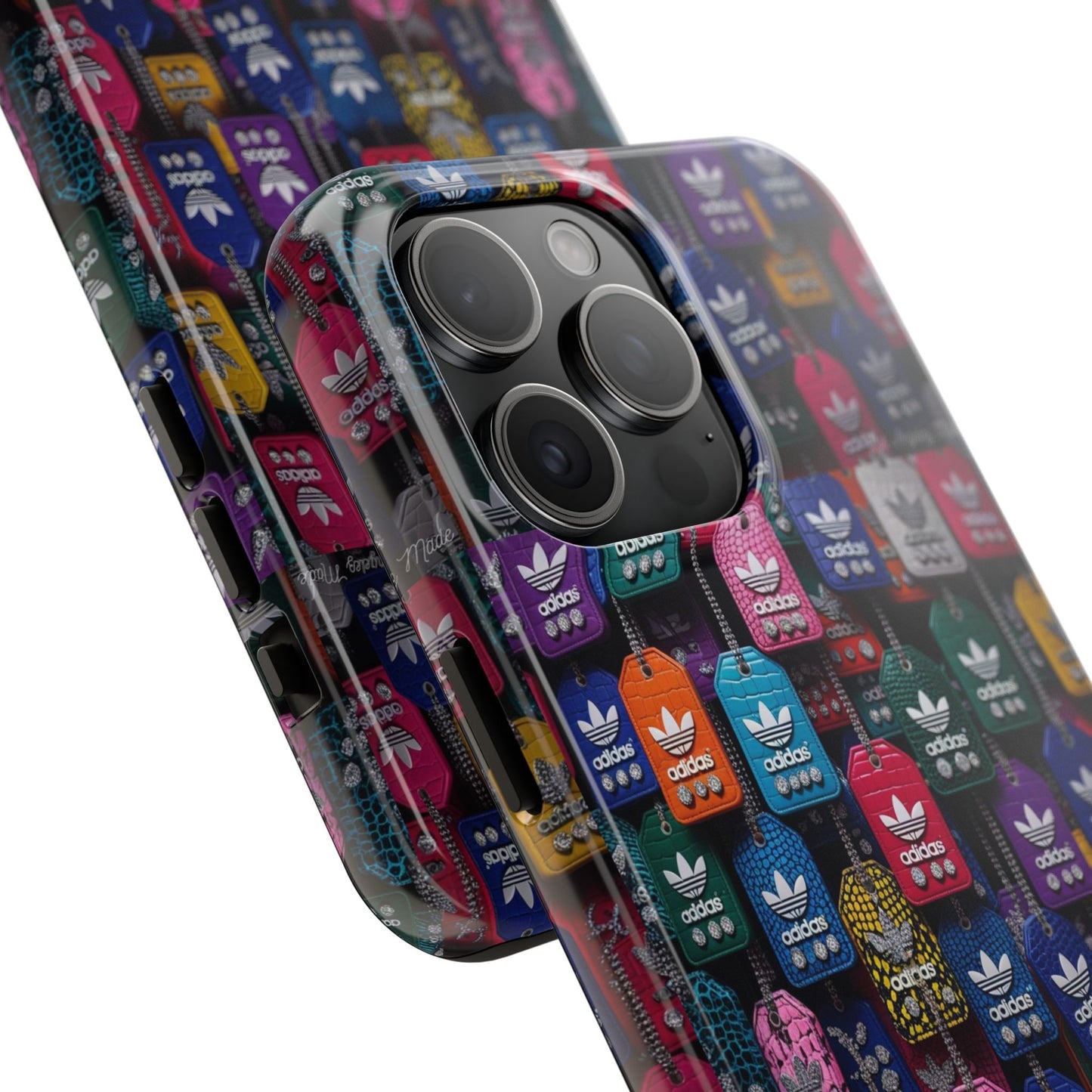 Los Angelez Made x Adidas Leather Tags Tough Phone Case