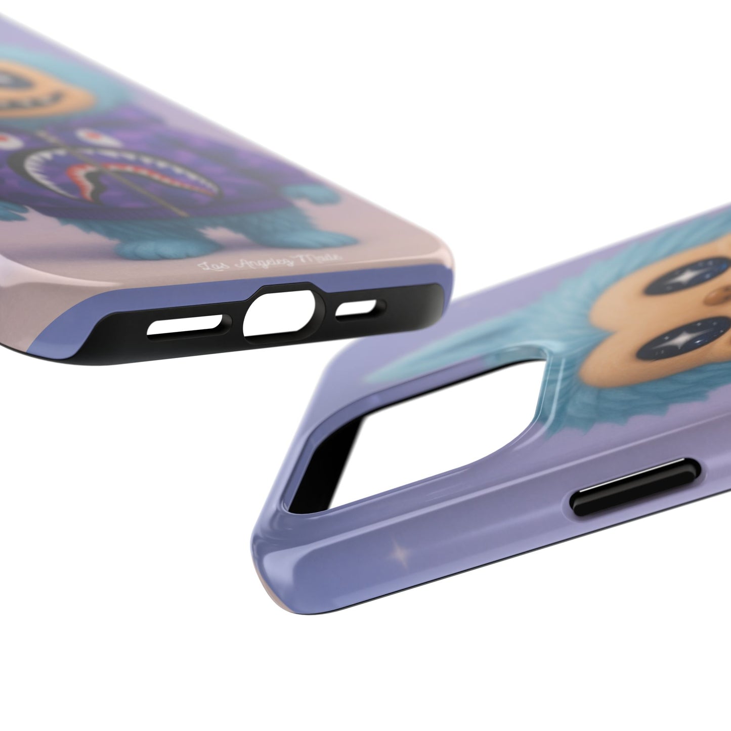Los Angelez Made x Labubu BAPE Hoodie Tough Phone Case