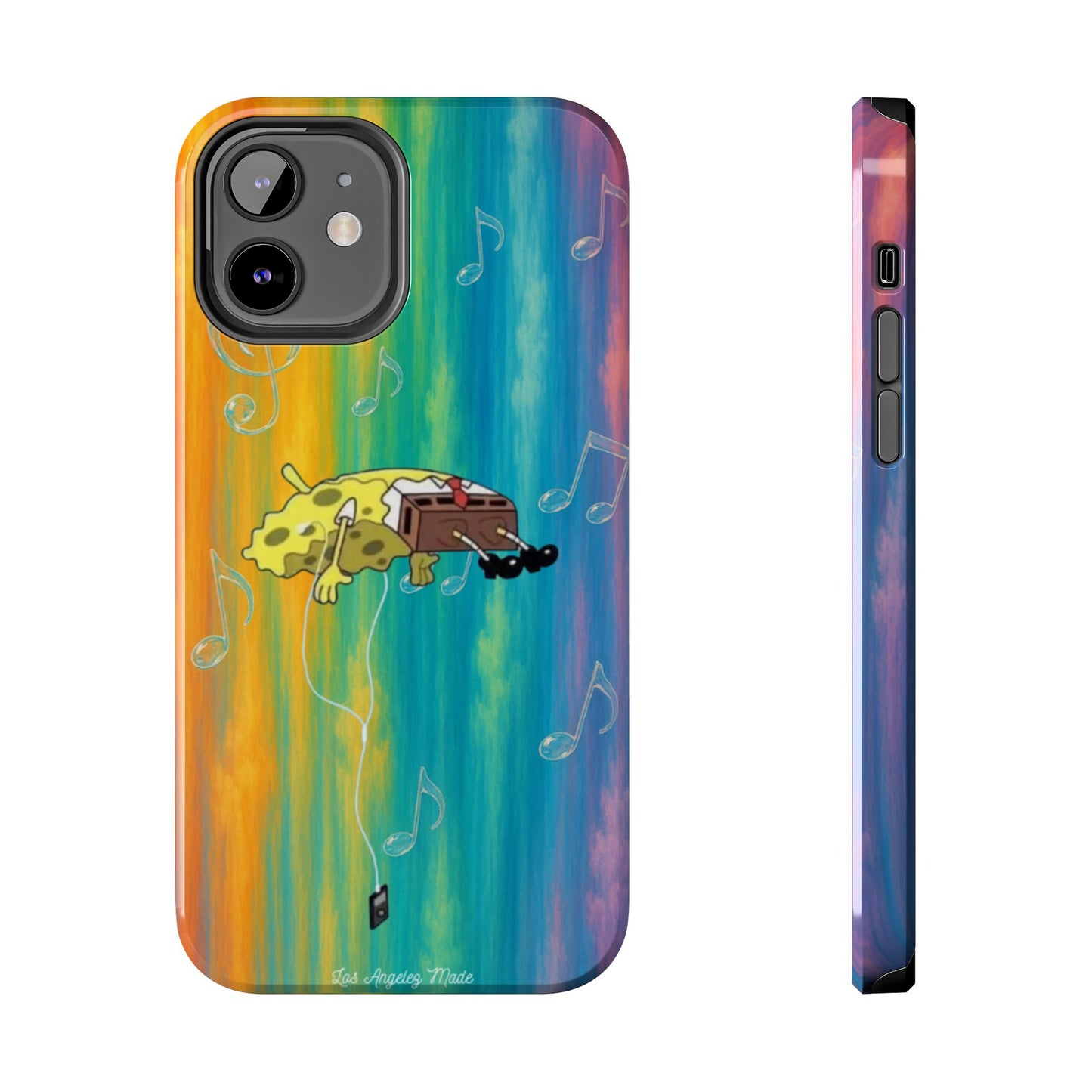 Los Angelez Made x Spongebob Music Is Life Tough Phone Case