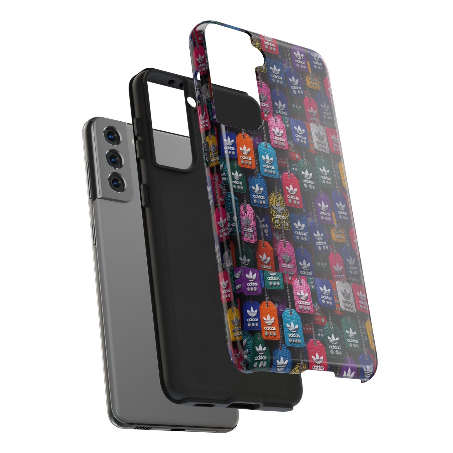 Los Angelez Made x Adidas Leather Tags Tough Phone Case