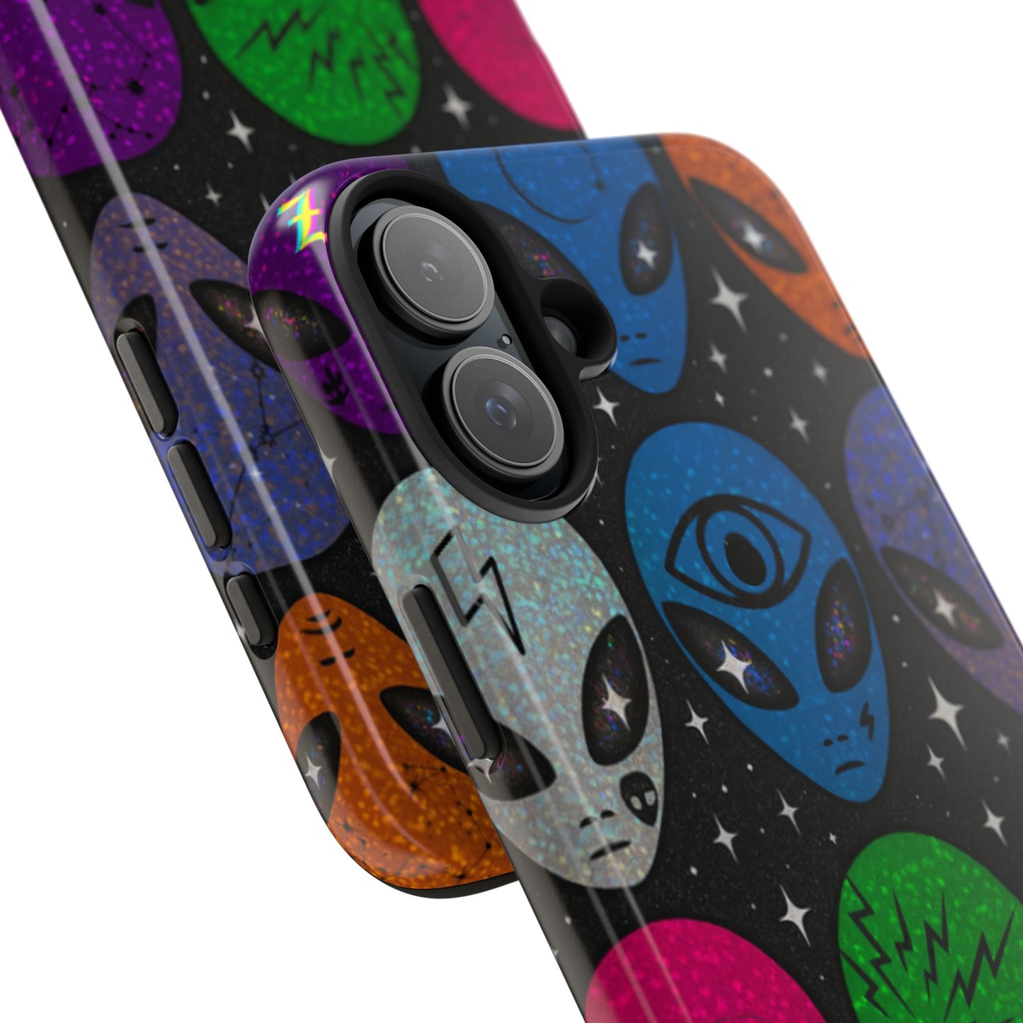 Los Angelez Made x Y2K Alien Sticker Sheet Tough Phone Case