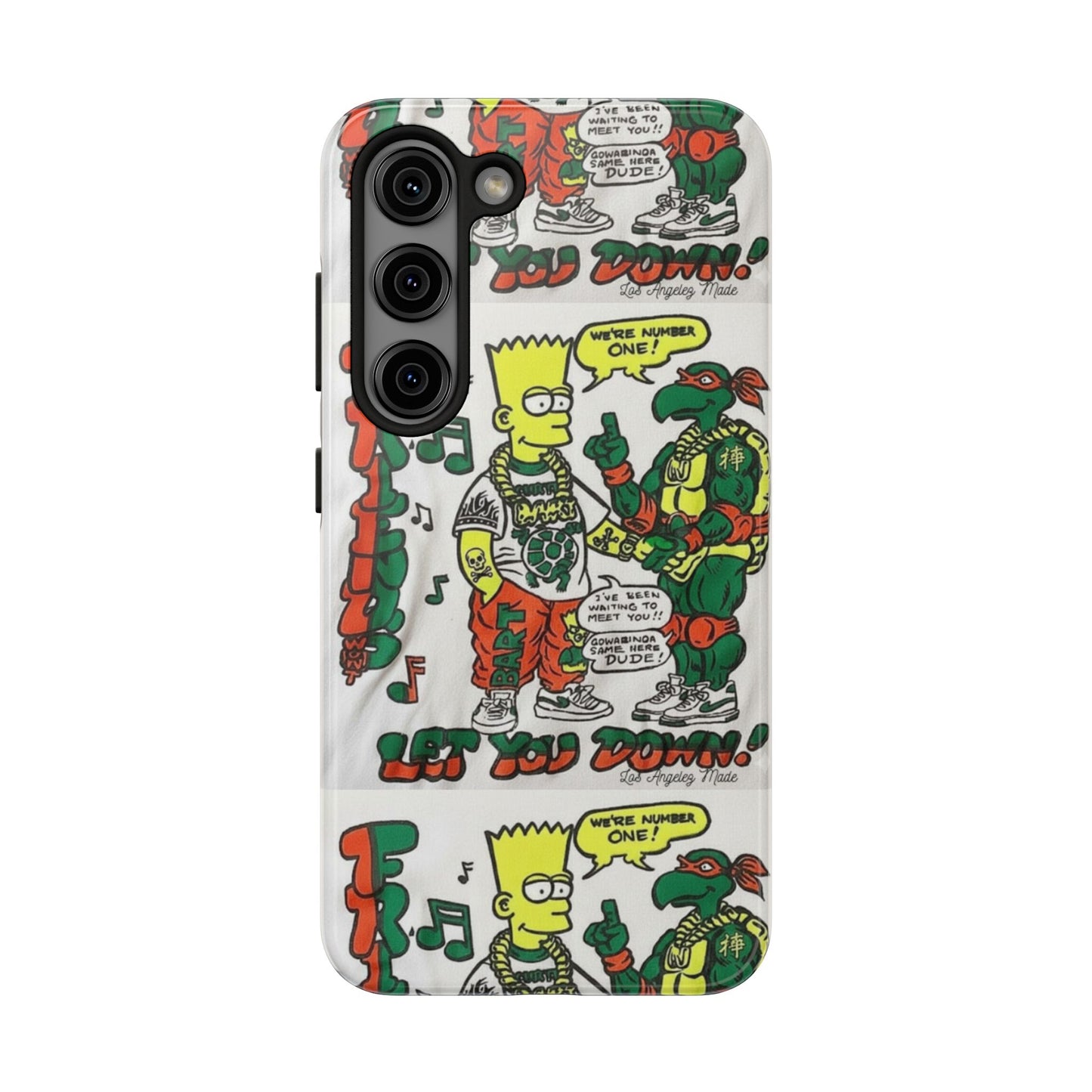 Los Angelez Made x Bart & TMNT Tough Phone Case