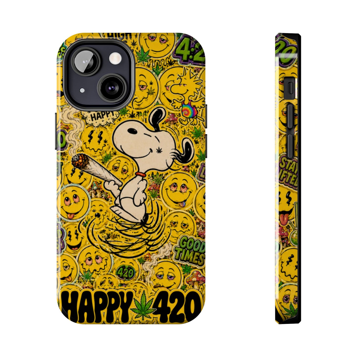 Los Angelez Made x 420 Happy Snoopy Tough Phone Case