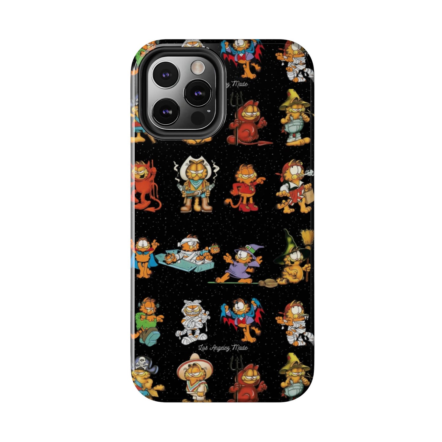 Los Angelez Made x Garfield Halloween Sticker Sheet Tough Phone Case