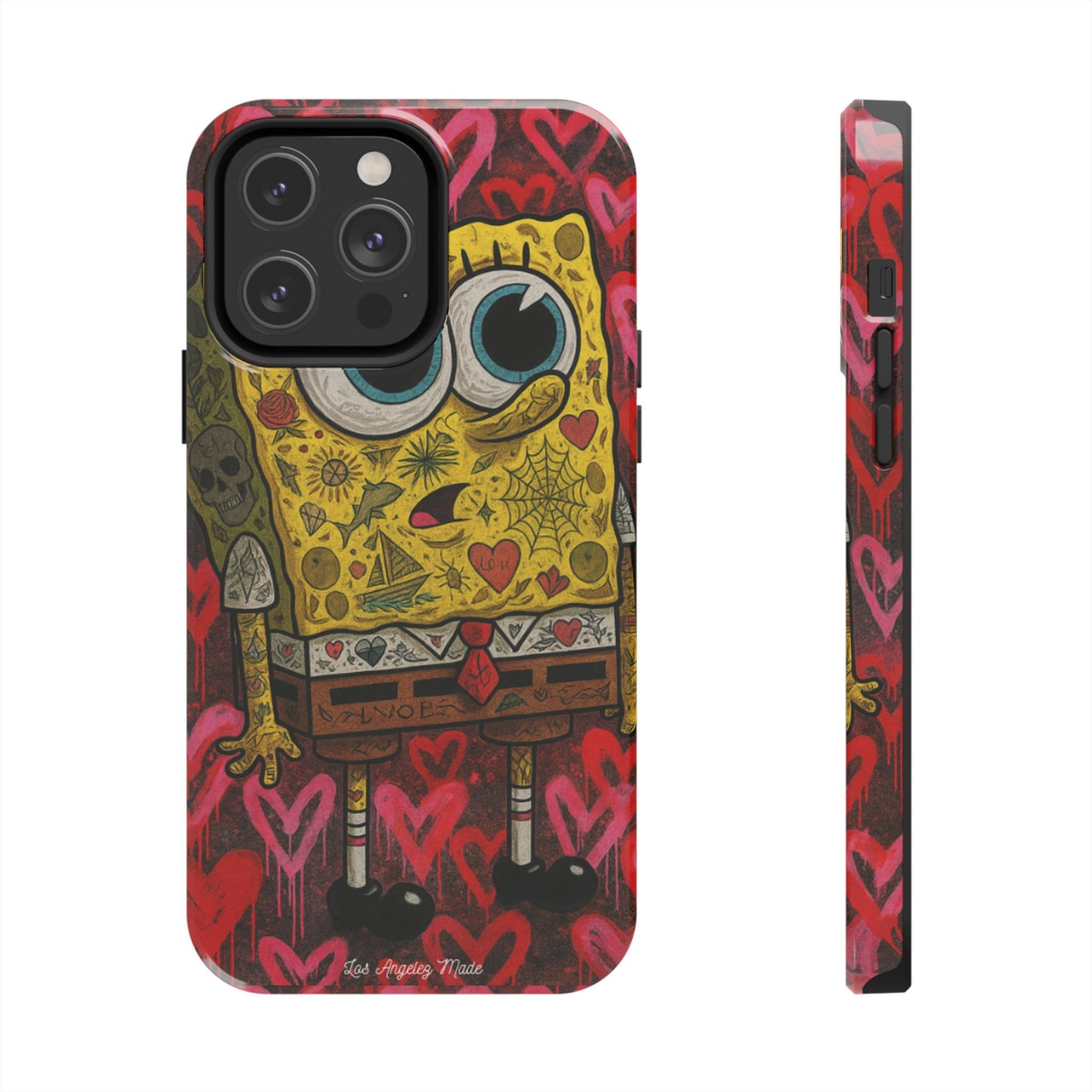 Los Angelez Made x Tatted Spongebob Tough Phone Case