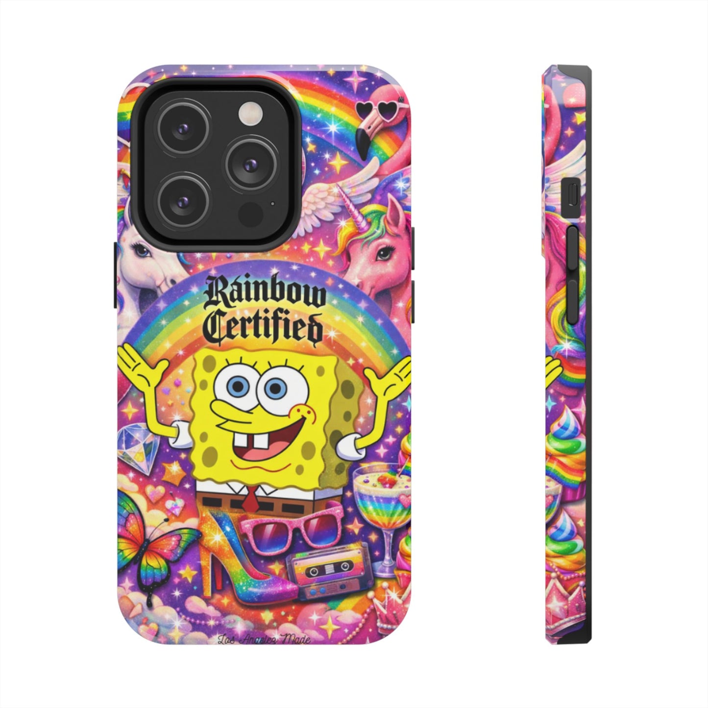 Los Angelez Made x Gay SpongeBob ''Rainbow Certified'' Tough Phone Case