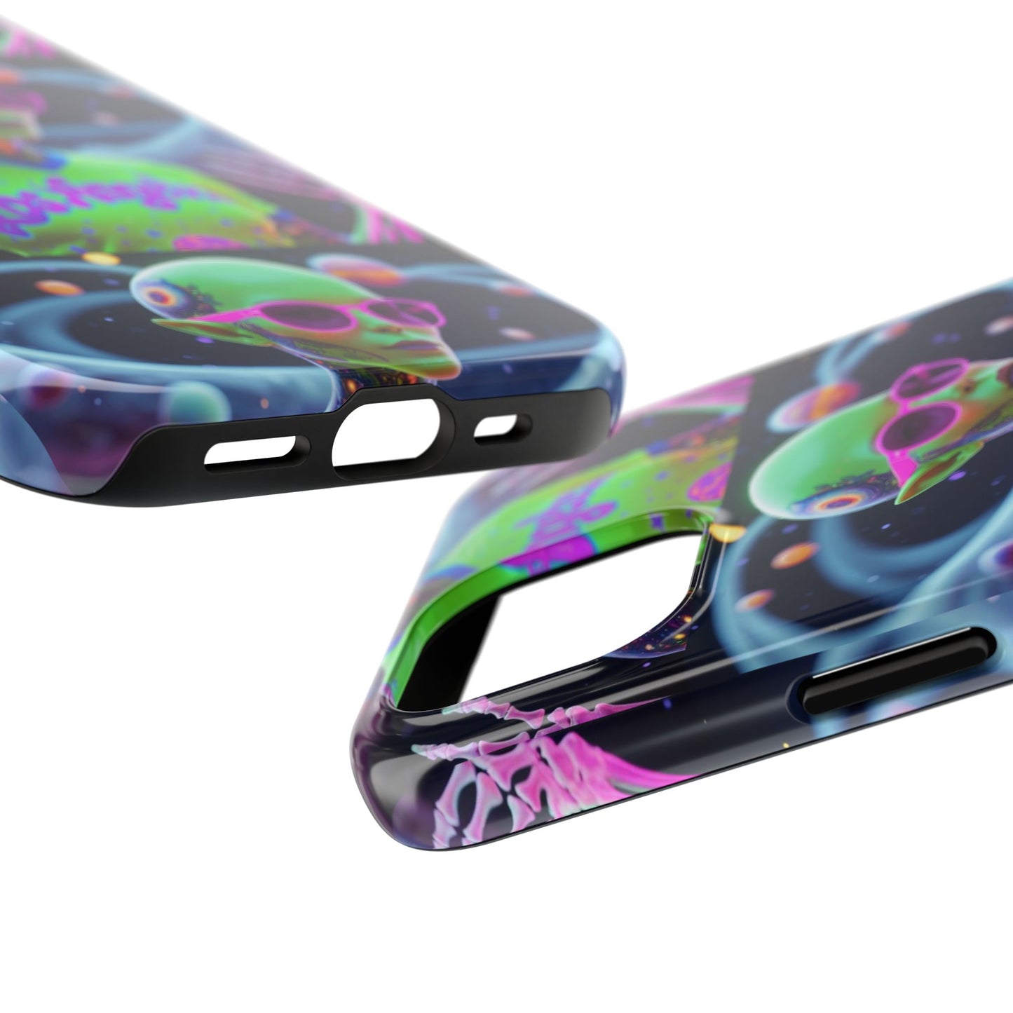 Los Angelez Made x Neon Alien Tough Phone Case