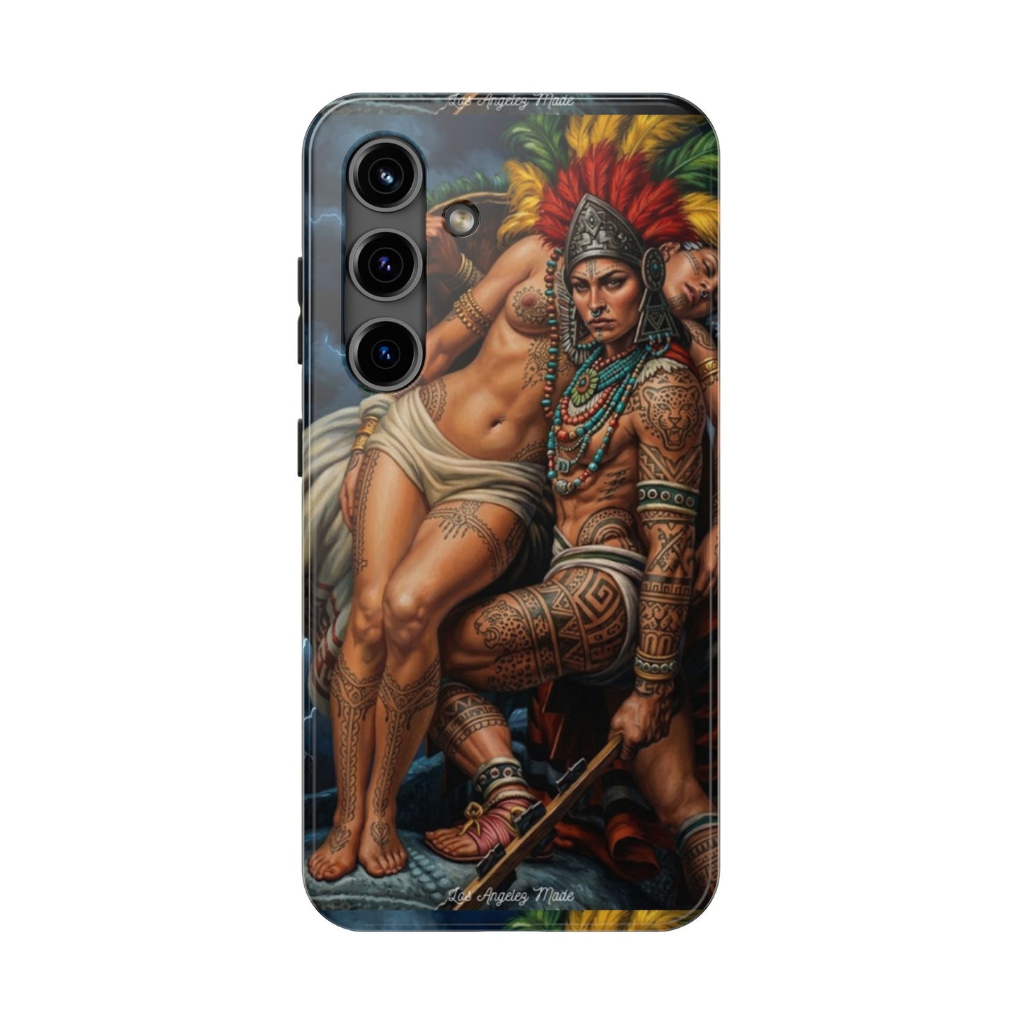 Los Angelez Made x Aztec Lesbian Pride Tough Phone Case