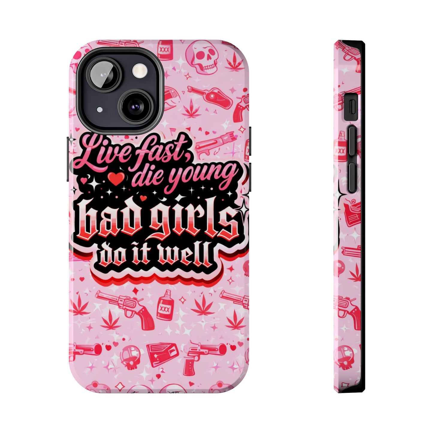Los Angelez Made x "Live Fast, Die Young'' Tough Phone Case