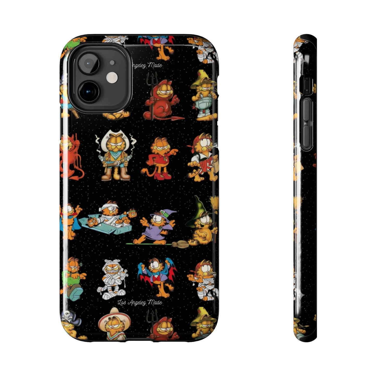 Los Angelez Made x Garfield Halloween Sticker Sheet Tough Phone Case