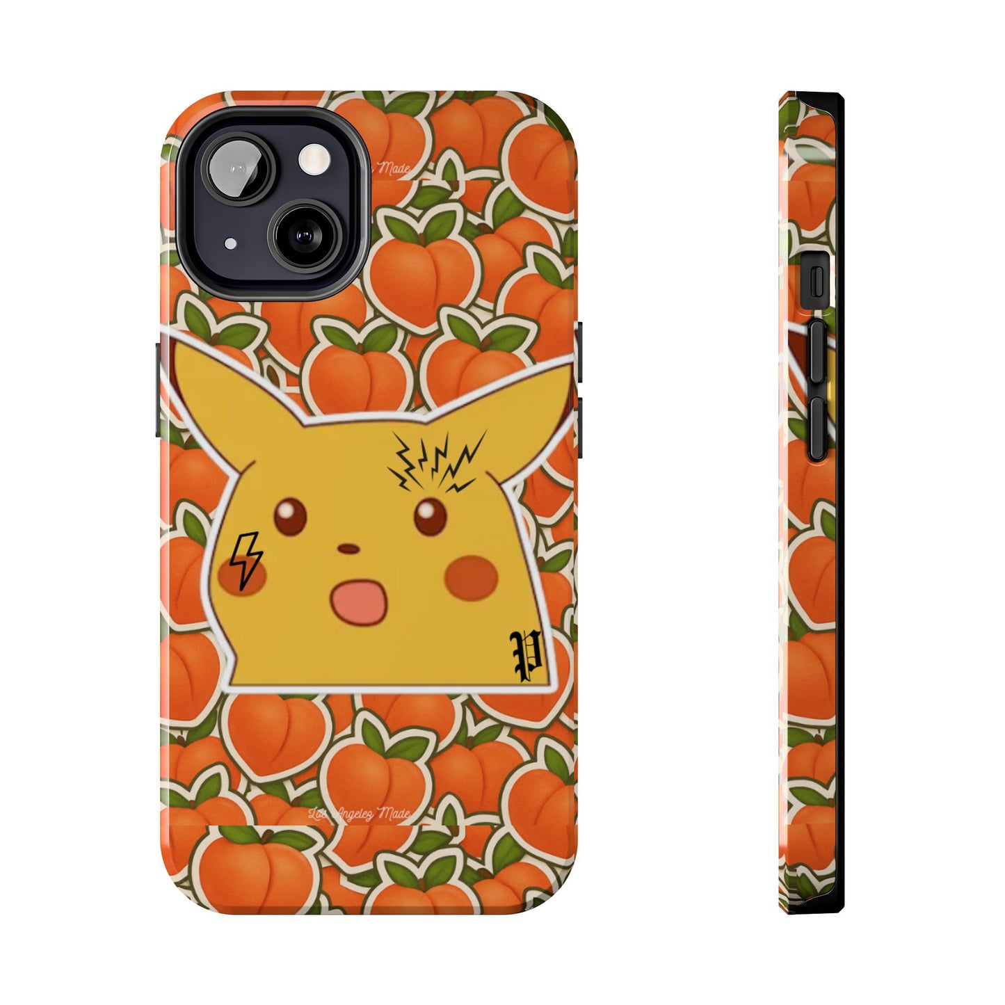 Los Angelez Made x Shocked Pika Peach Tough Phone Case