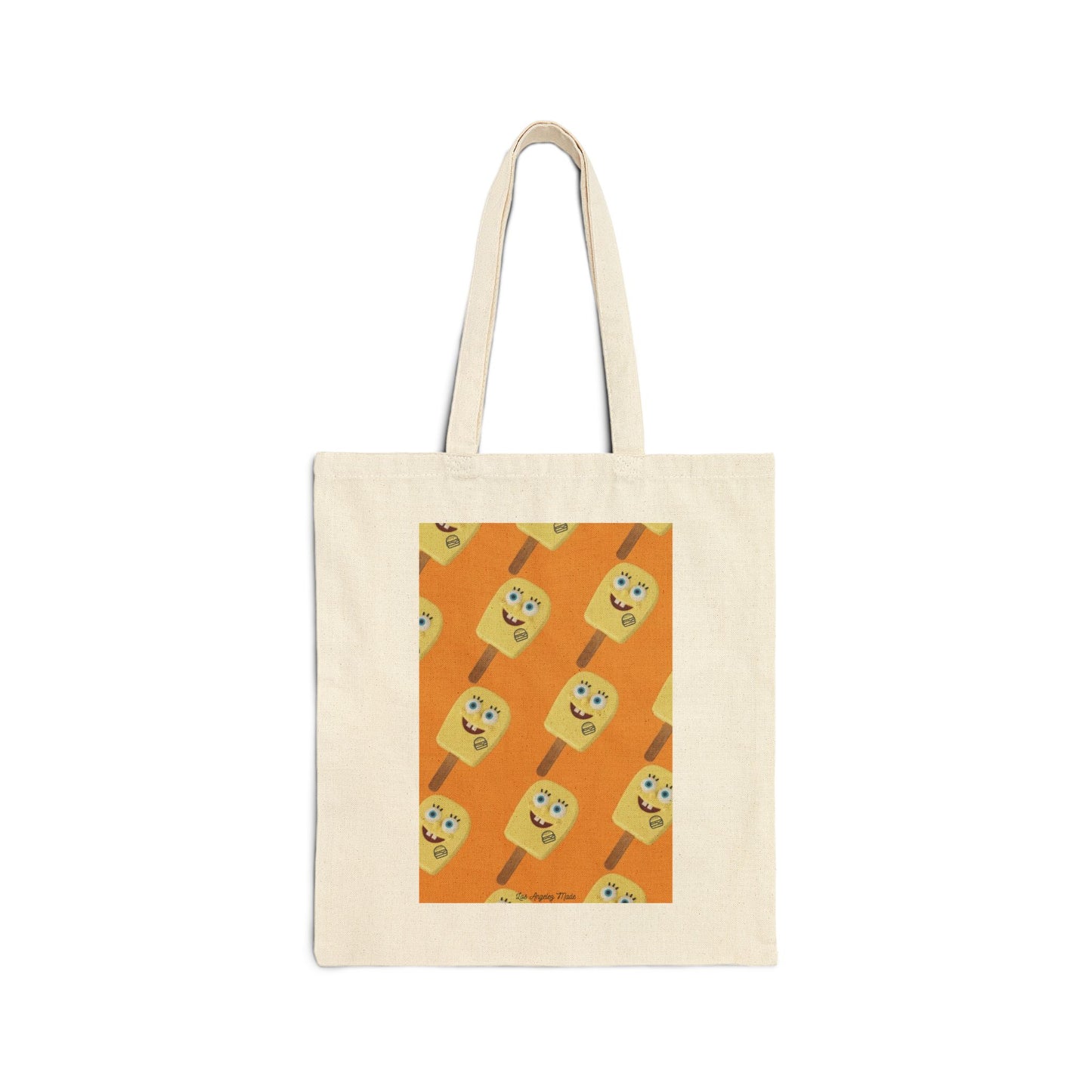 Los Angelez Made x Spongebob Popsicle Canvas Tote Bag
