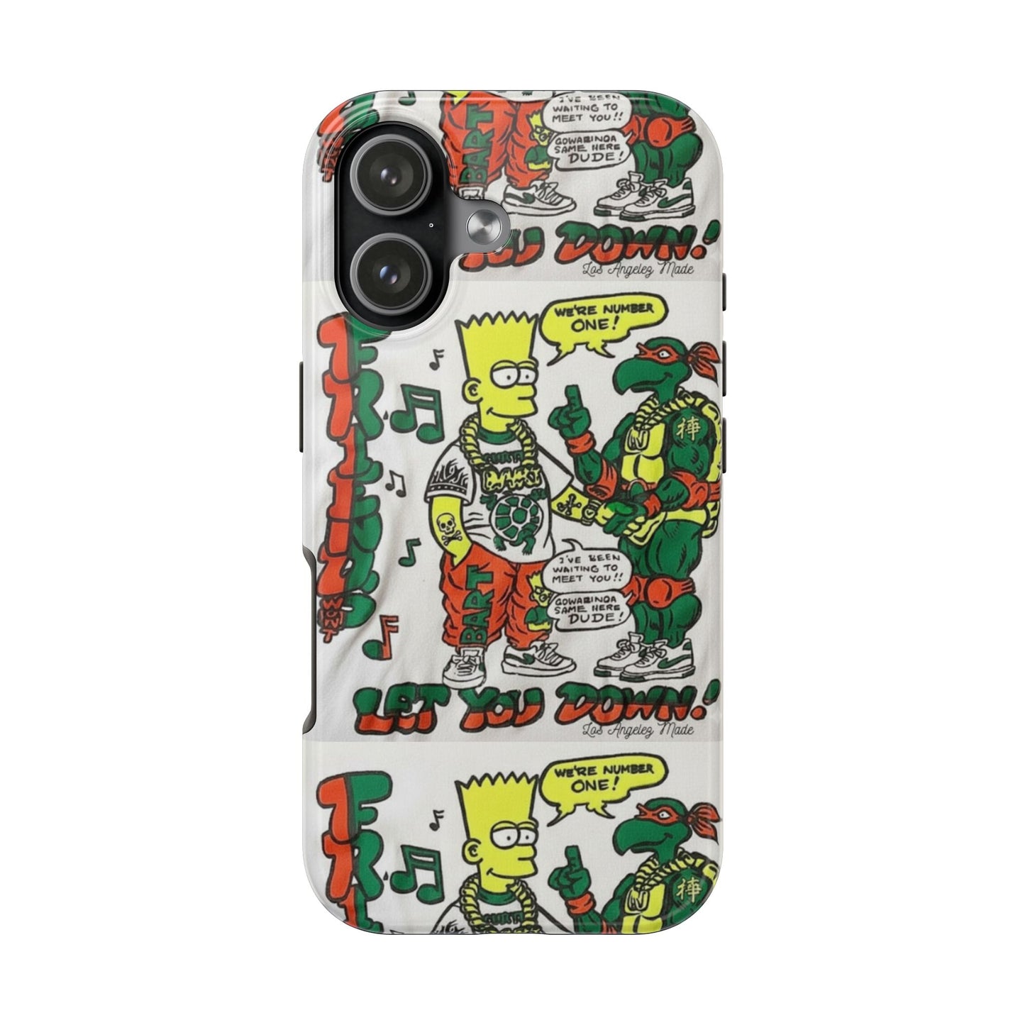 Los Angelez Made x Bart & TMNT Tough Phone Case