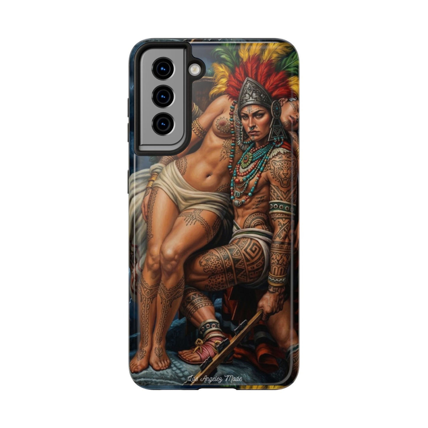 Los Angelez Made x Aztec Lesbian Pride Tough Phone Case