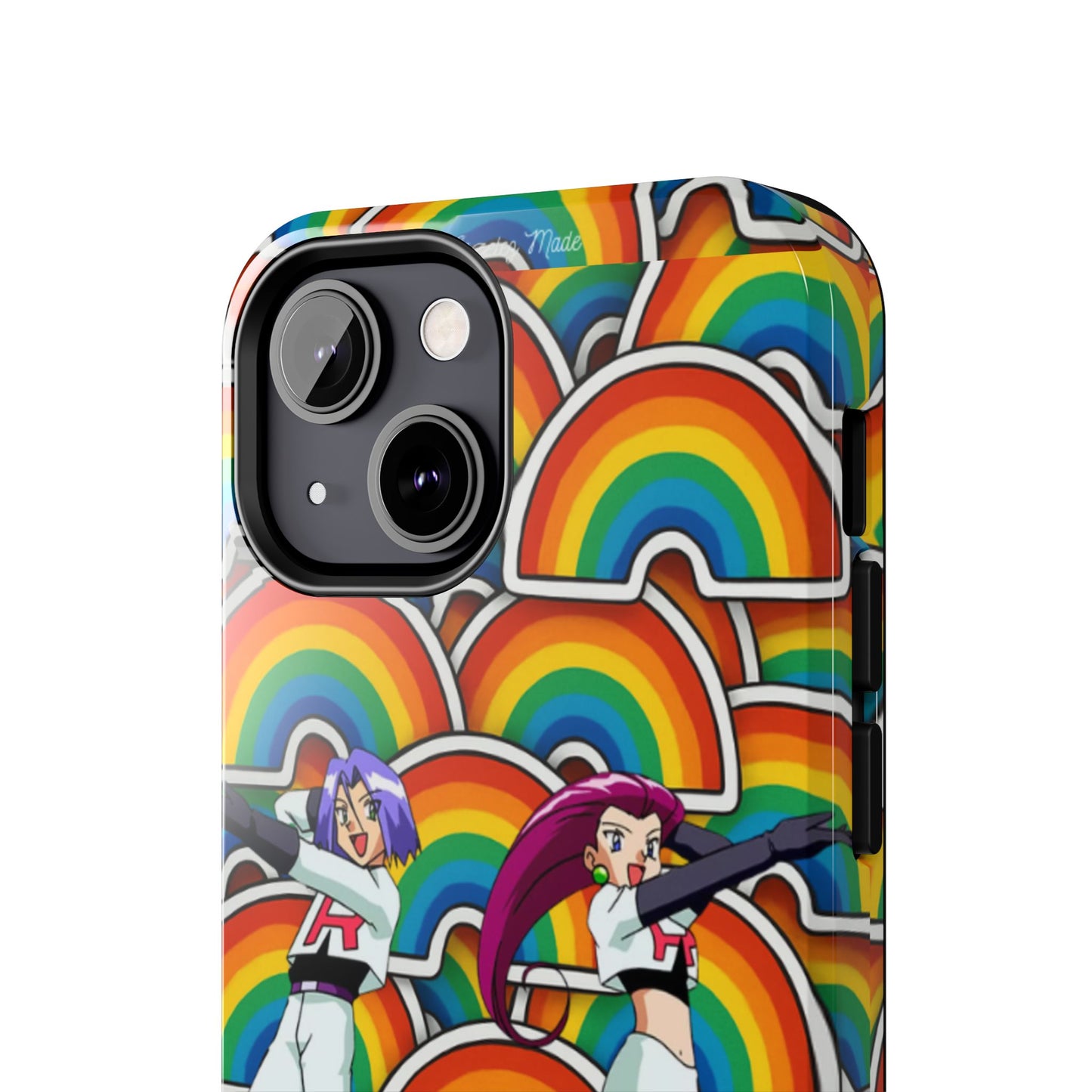 Los Angelez Made x Team Rocket Rainbow Emoji Tough Phone Case