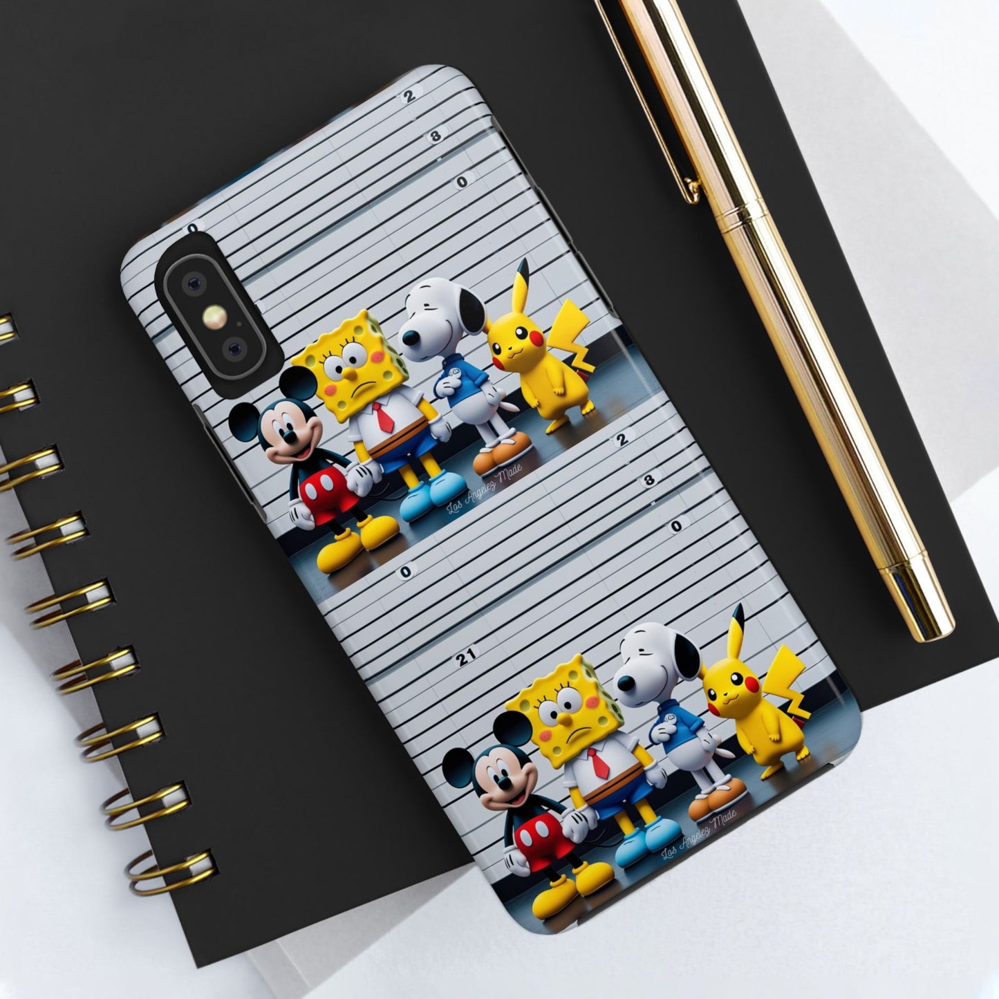 Los Angelez Made x Cartoon Police Line Up Tough Phone Case