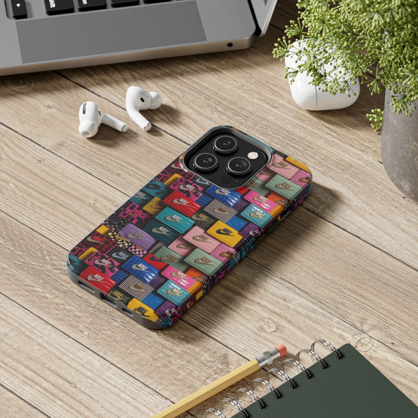 Los Angelez Made x Nike Leather Tags Tough Phone Case