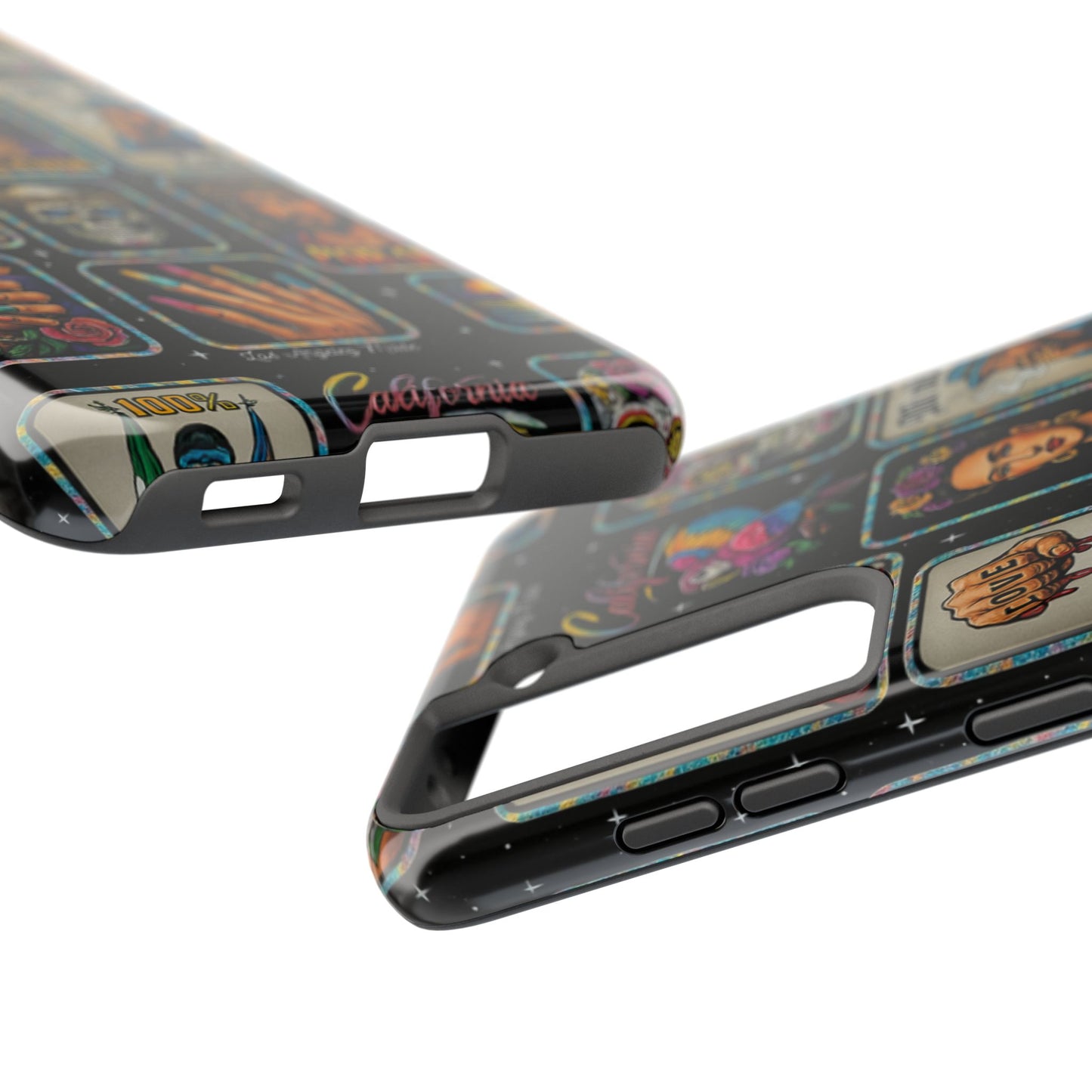Los Angelez Made x Chicano Vintage Stickers Tough Phone Case