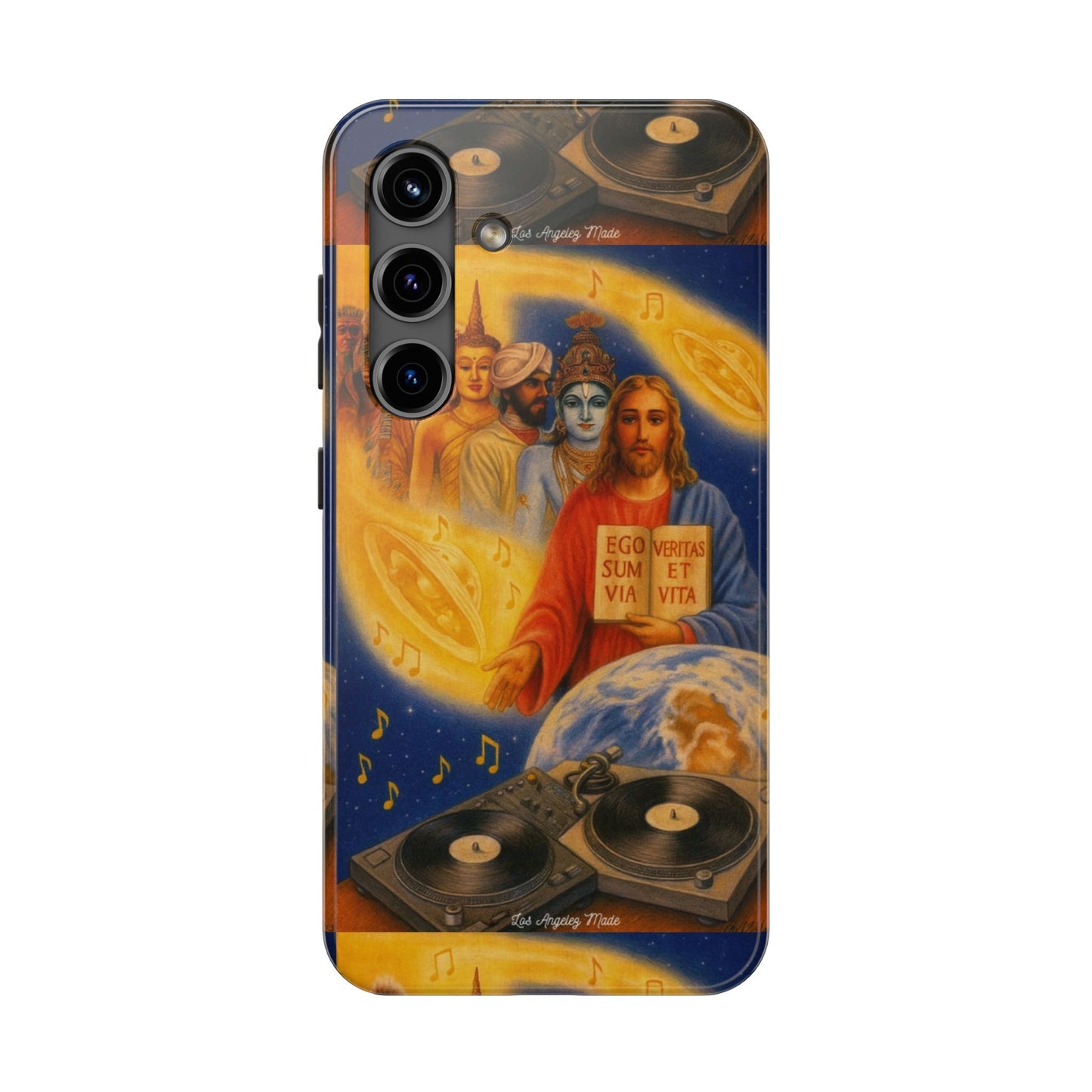 Los Angelez Made x God Is A DJ Tough Phone Case