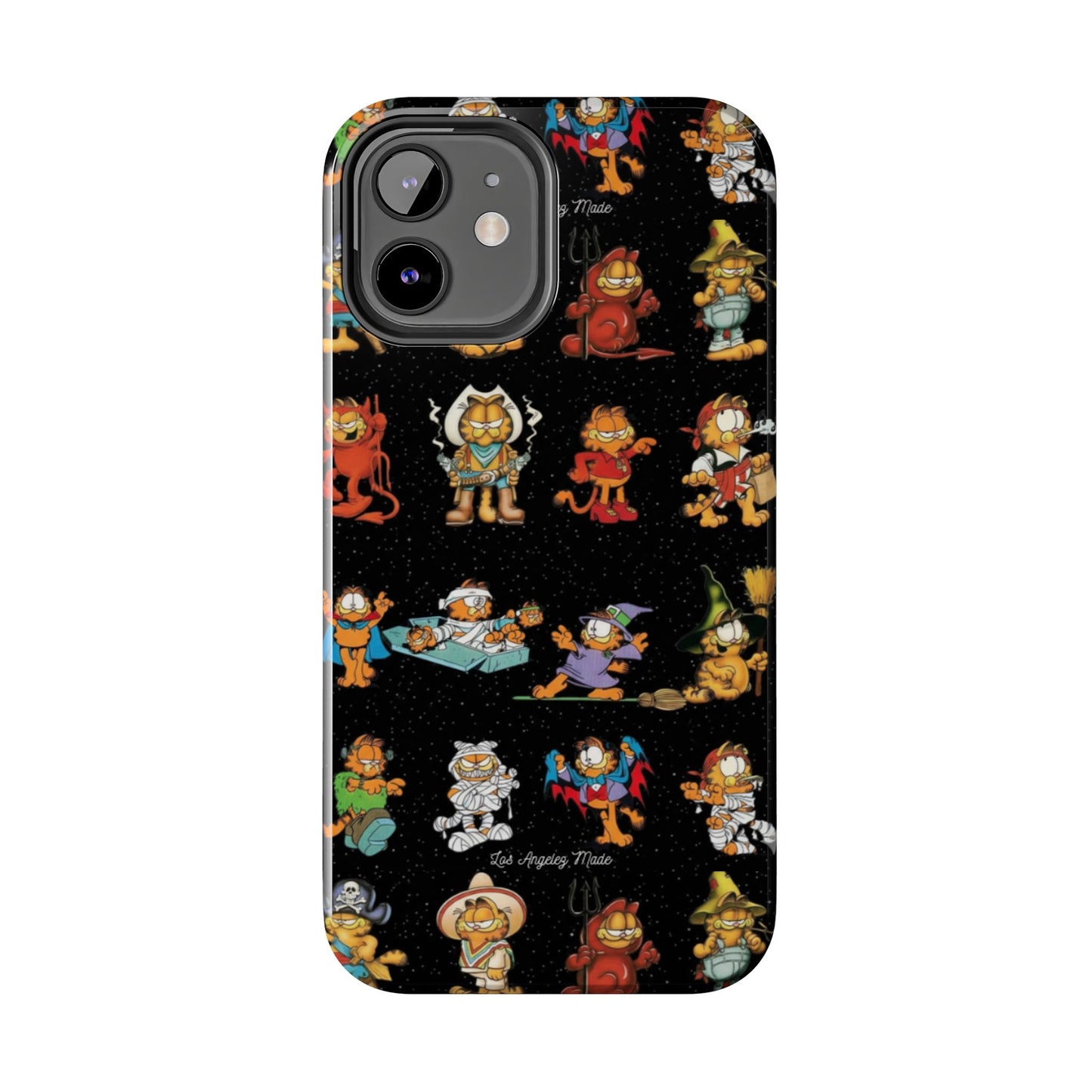 Los Angelez Made x Garfield Halloween Sticker Sheet Tough Phone Case