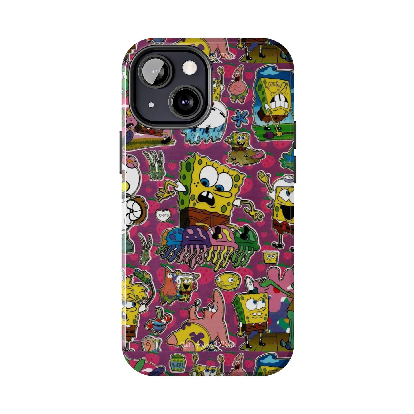 Los Angelez Made x SpongeBob Sticker Sheet Tough Phone Case