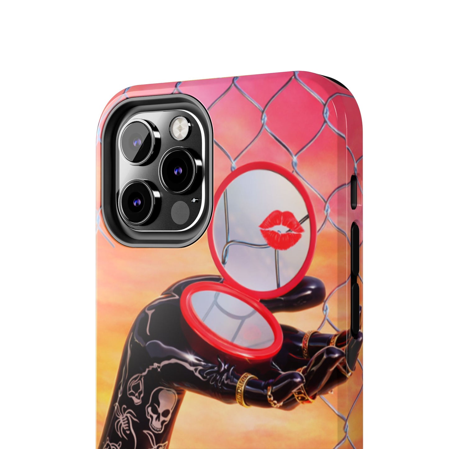 Los Angelez Made x Compact Kiss Tough Phone Case