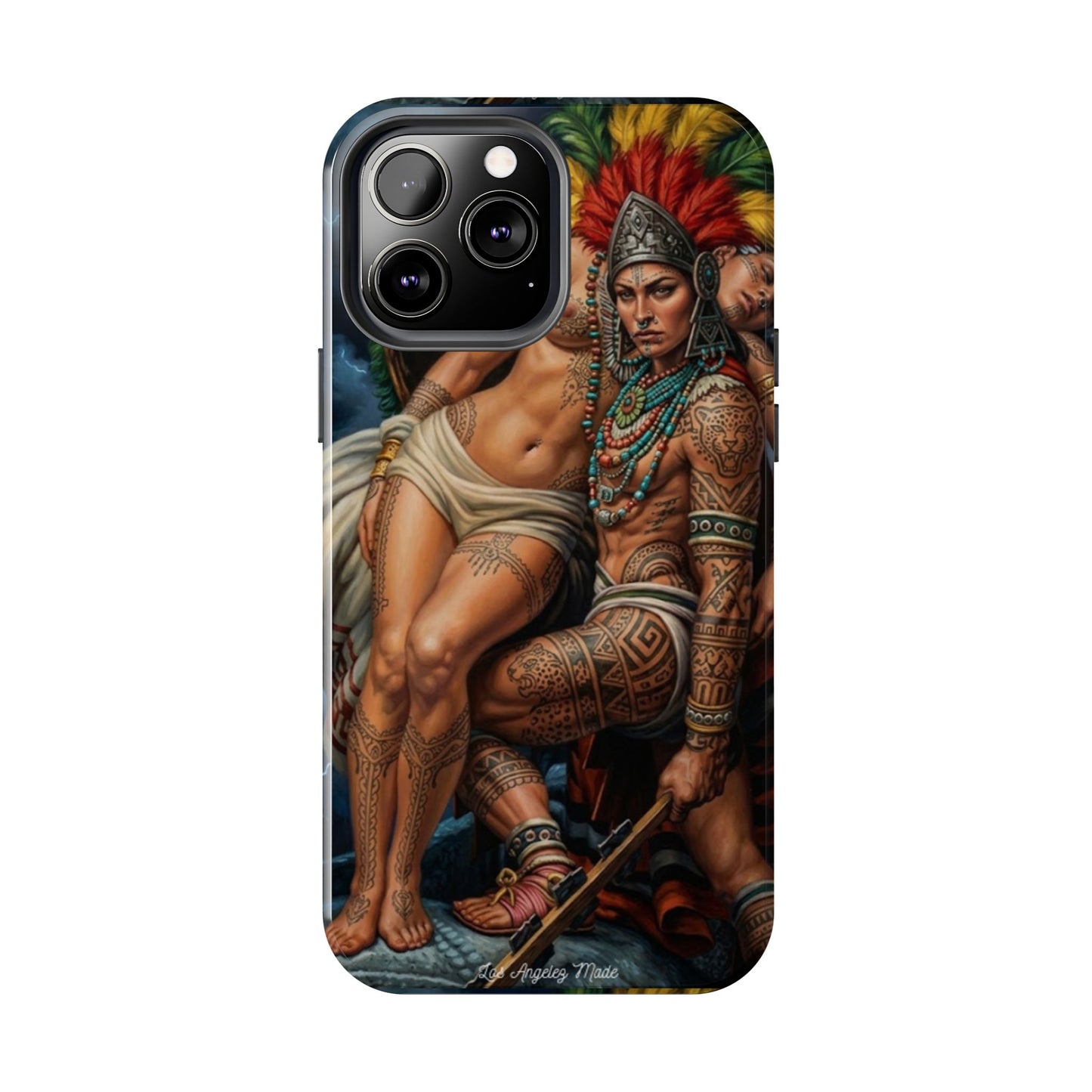 Los Angelez Made x Aztec Lesbian Pride Tough Phone Case
