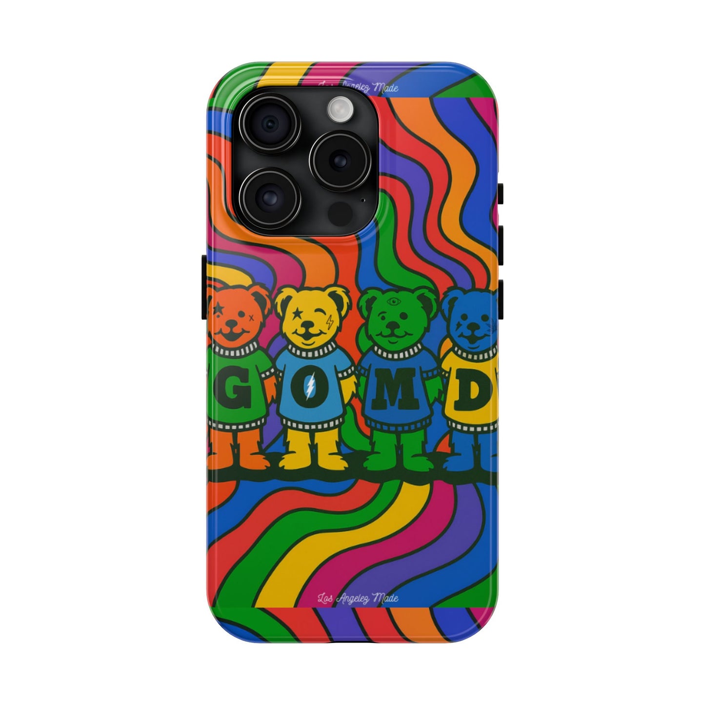 Los Angelez Made x G.O.M.D. Cheer Bears Tough Phone Case